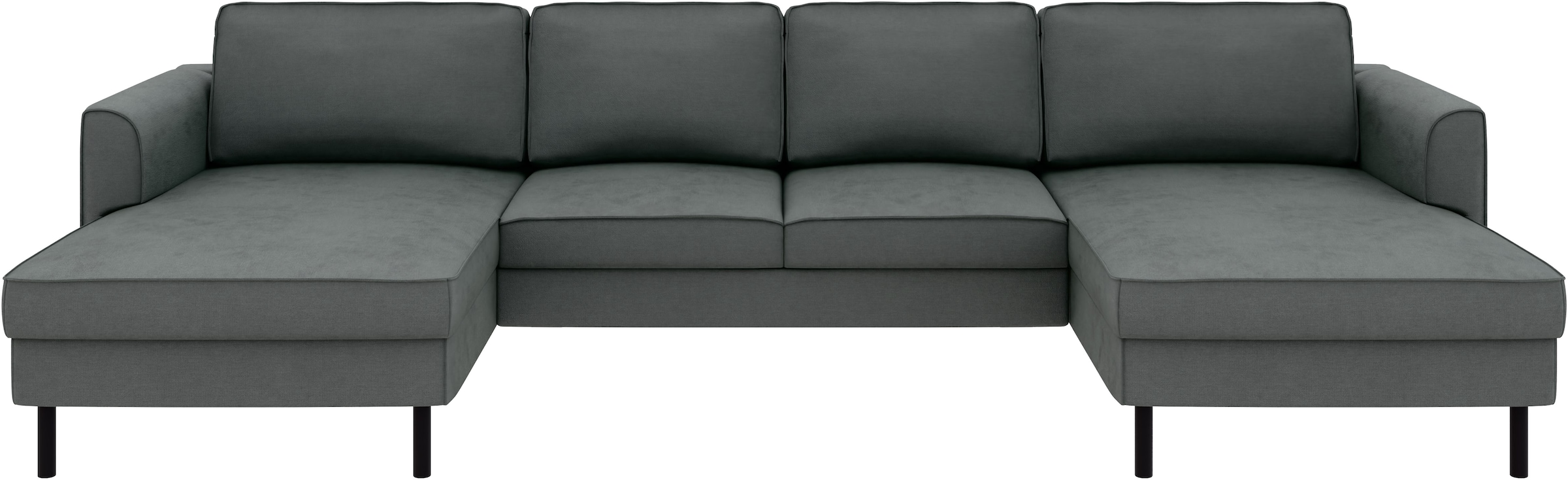 Home affaire Wohnlandschaft "Booster II, whlw. mit Schlaffunktion & Bettkas günstig online kaufen