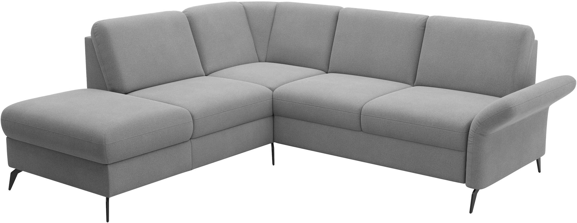 Home affaire Ecksofa »Rochelle«, optional: Armteilverstellung, klappbar, Bettkasen