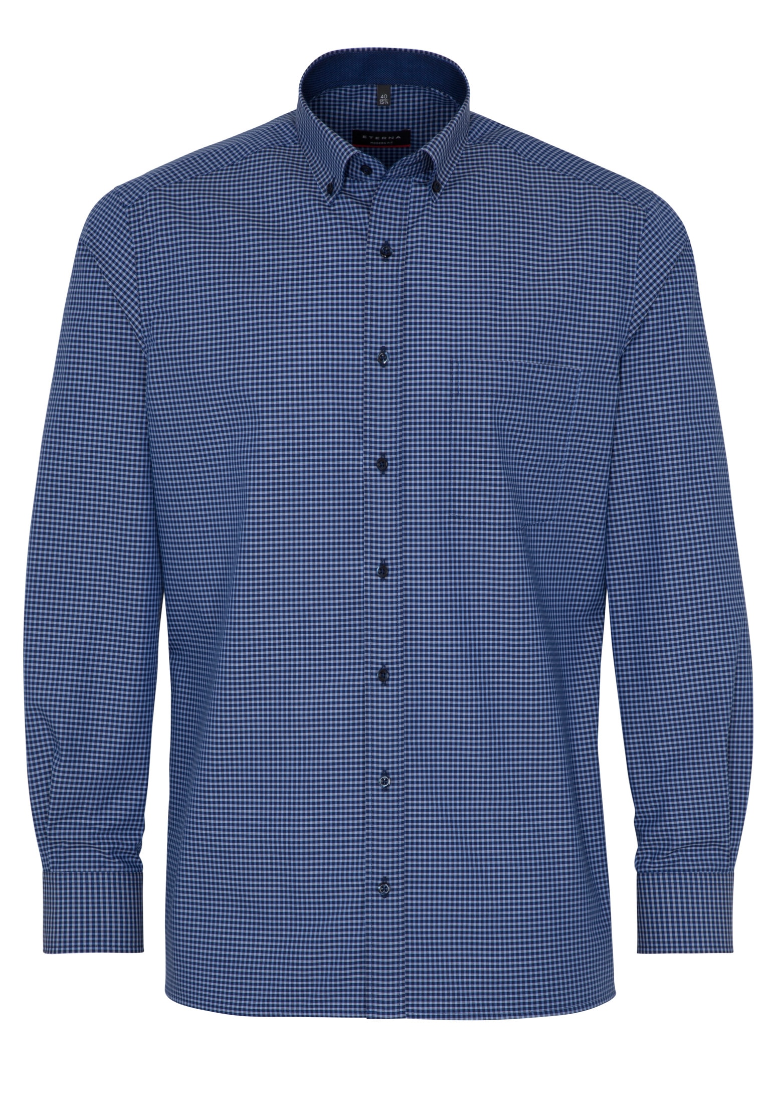 Eterna Langarmhemd »MODERN FIT«, NON IRON (bügelfrei)
