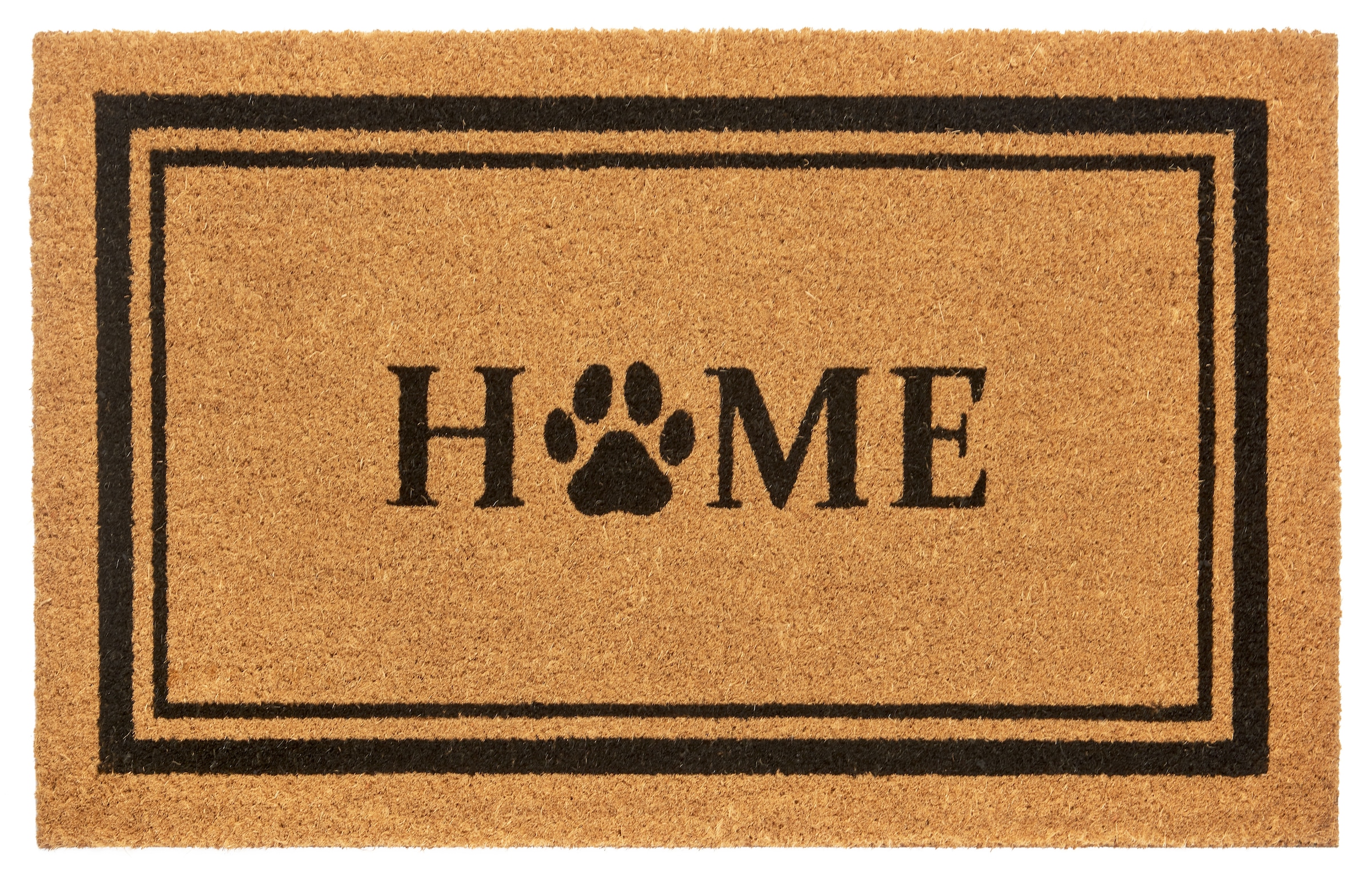 HANSE Home Fußmatte »Home, Türmatte«, rechteckig, 15 mm Höhe, Kokos, Schmutzfangmatte, Outdoor, Rutschfest, Innen, Kokosmatte, Flur