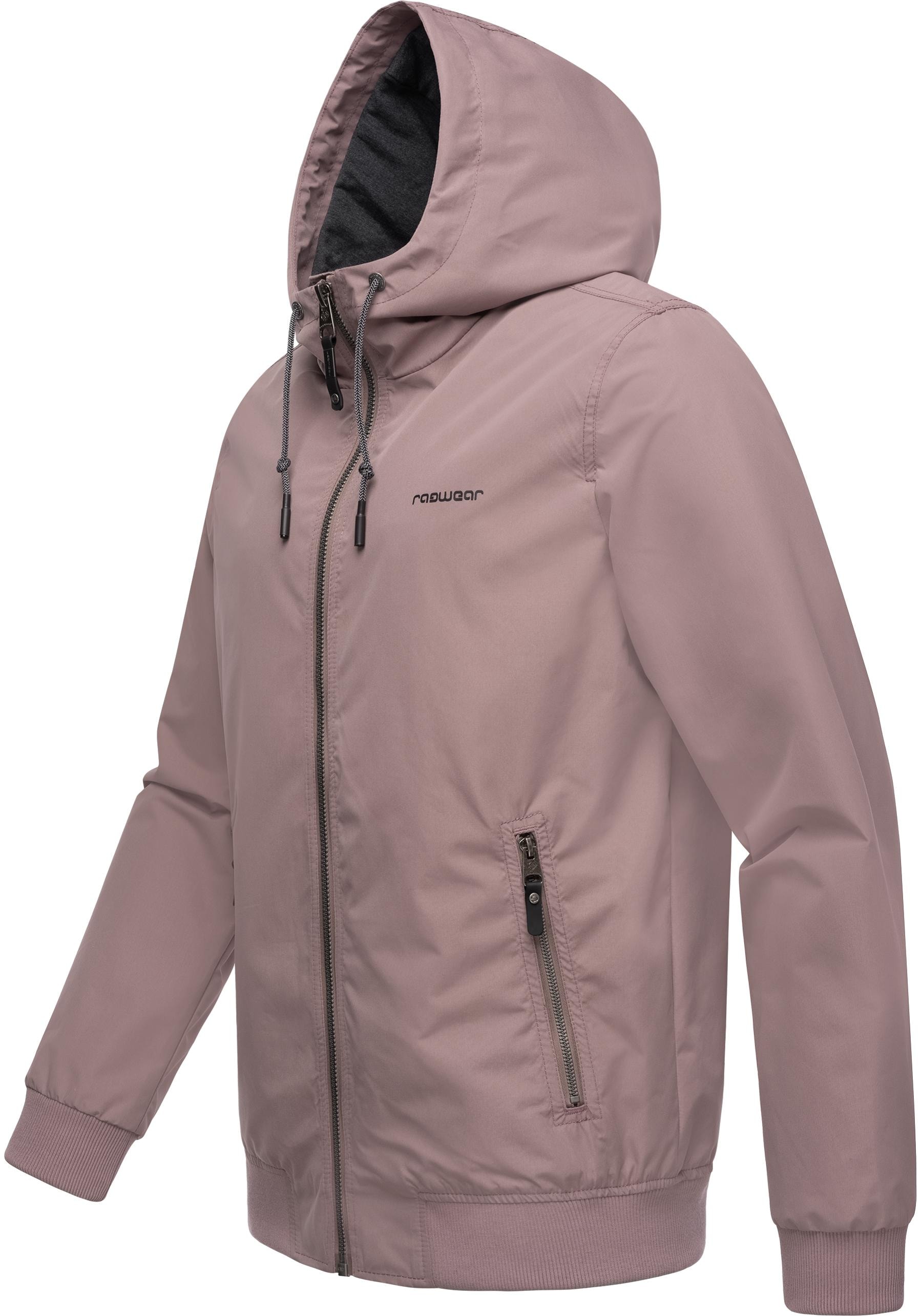 Ragwear Outdoorjacke »Perci«, mit Kapuze, Stylische Herren Übergangsjacke mit großer Kapuze