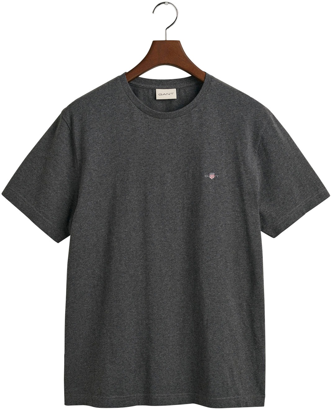 Gant T-Shirt »REG SHIELD SS T-SHIRT«, mit Logostickerei auf der Brust