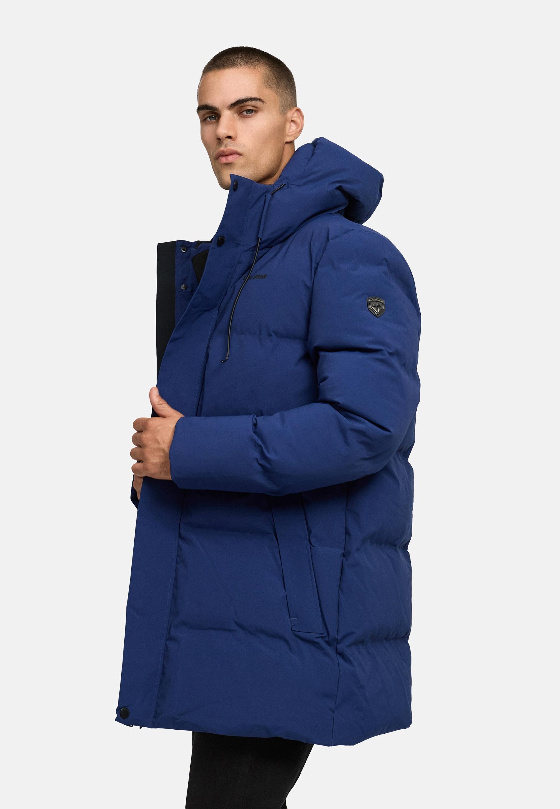 Stone Harbour Kurzmantel »Darianoo XX«, Kurzer Herren Steppmantel mit Kapuze
