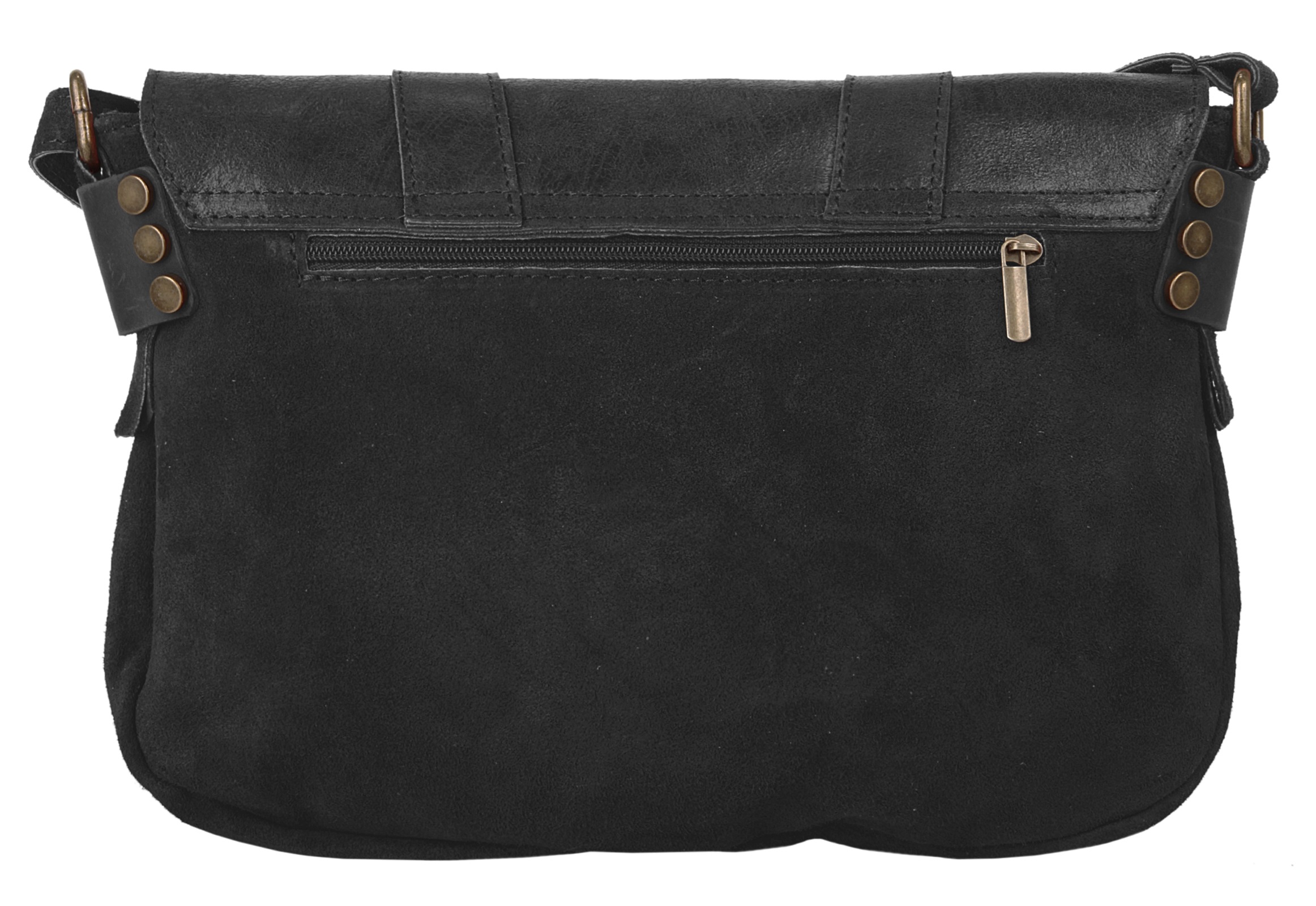 X-Zone Umhängetasche echt Leder, Made in Italy