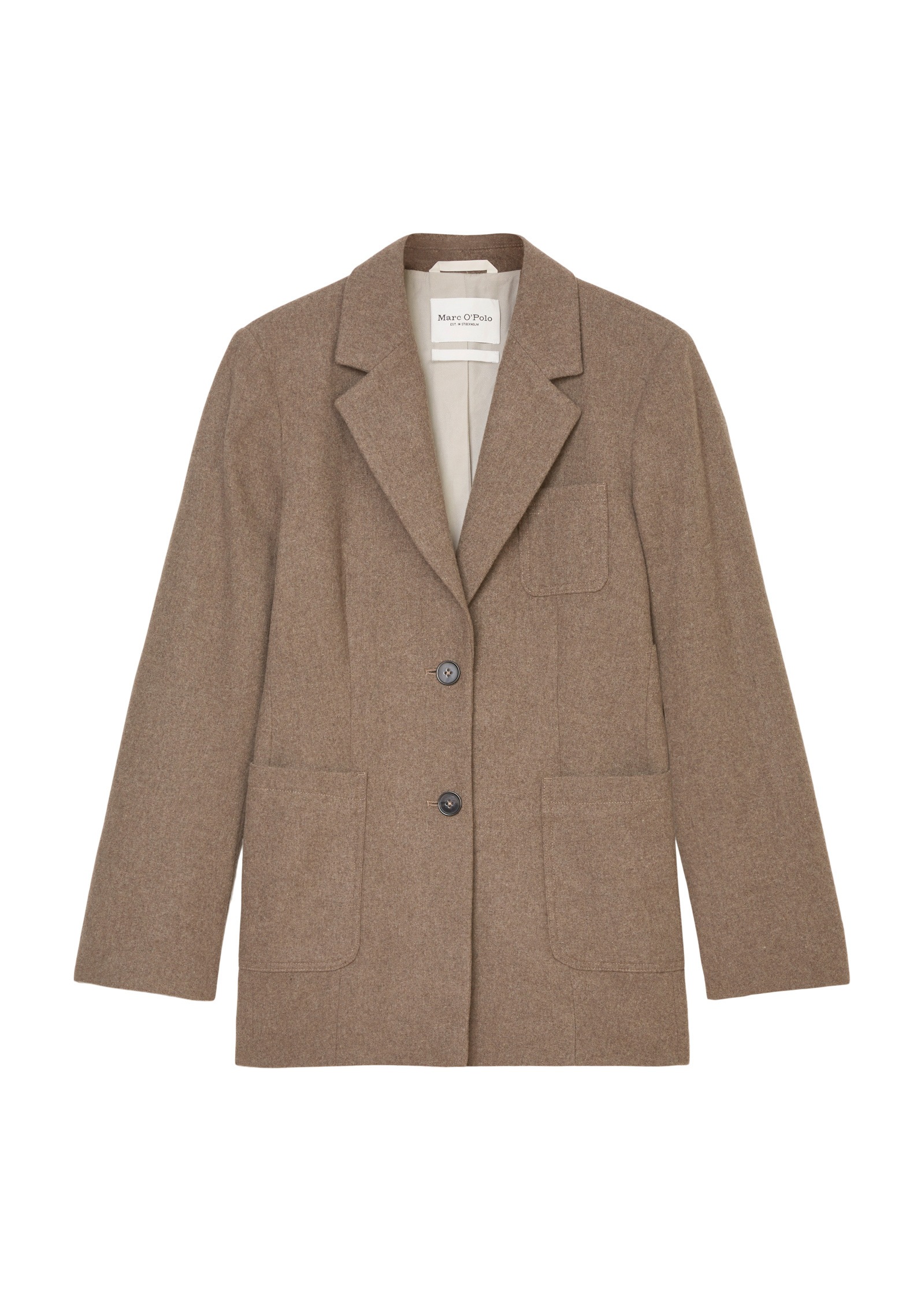 Marc O'Polo Longblazer »aus italienischem Wolle-Mix«