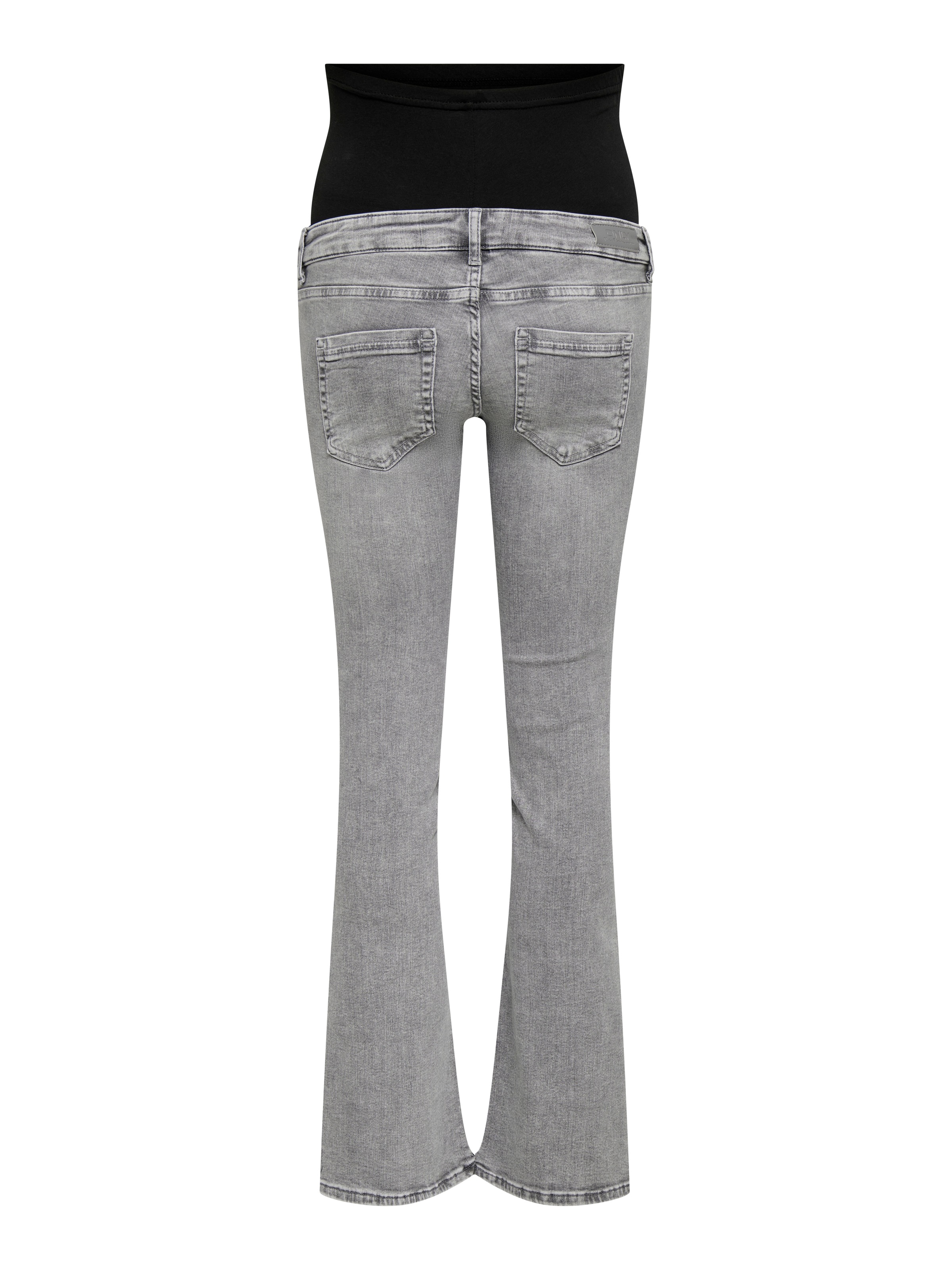ONLY MATERNITY Bootcut-Jeans "OLMBLUSH MID WAIST FLARED DNM BOX NOOS" günstig online kaufen