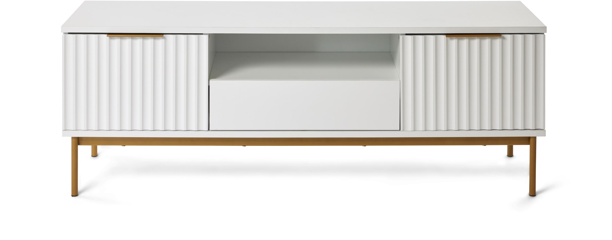 Jahnke TV-Board "CARVE TV 140" 1 Stk. tlg. Edle Gold-Applikationen, Fronten günstig online kaufen