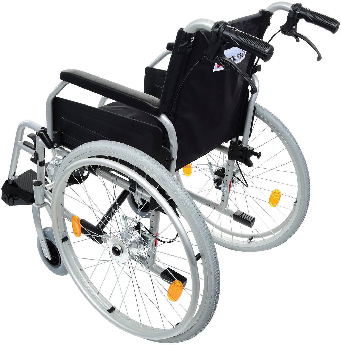bescomedical Transportrollstuhl »Primus ML 2.0«, Sitzbreite 52 cm mit Trommelbremse und Standardarmlehne
