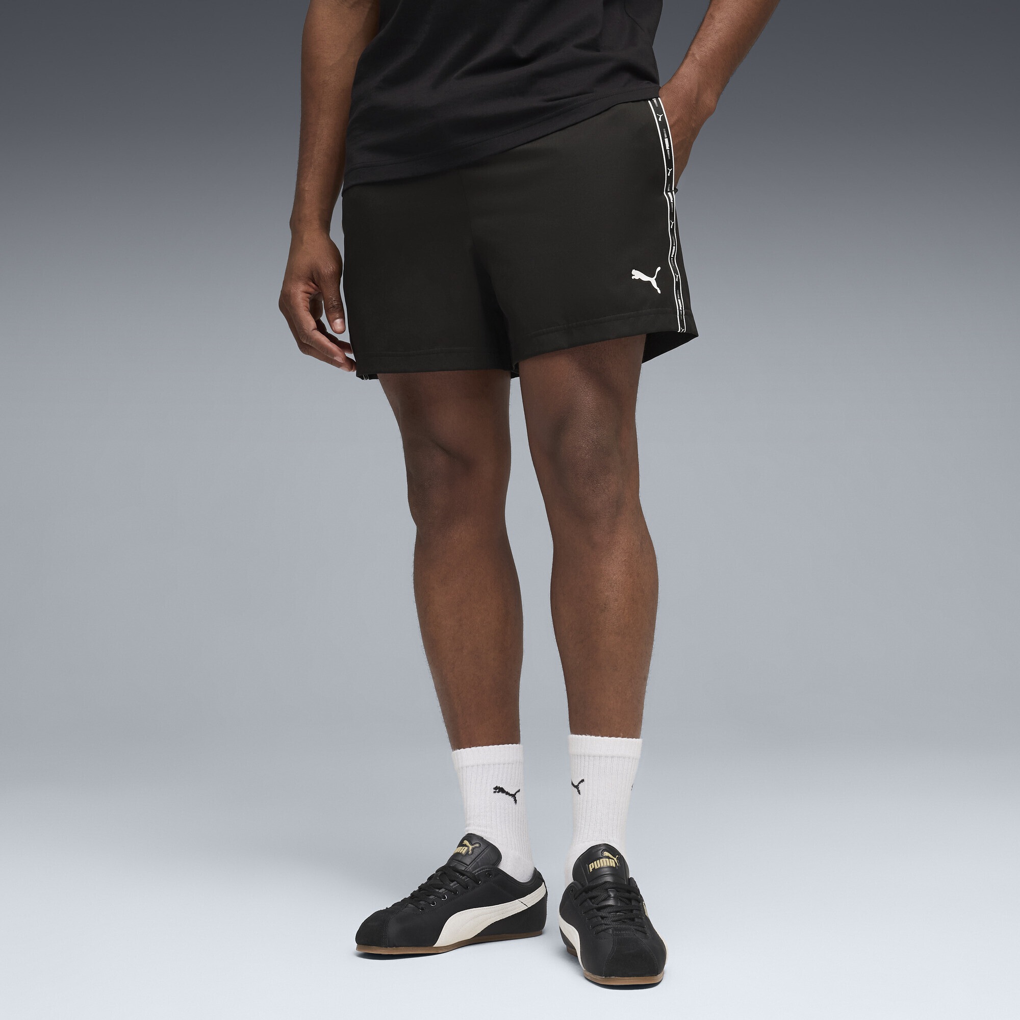 PUMA Shorts "Essentials Tape 5" Gewebte Shorts Herren" günstig online kaufen