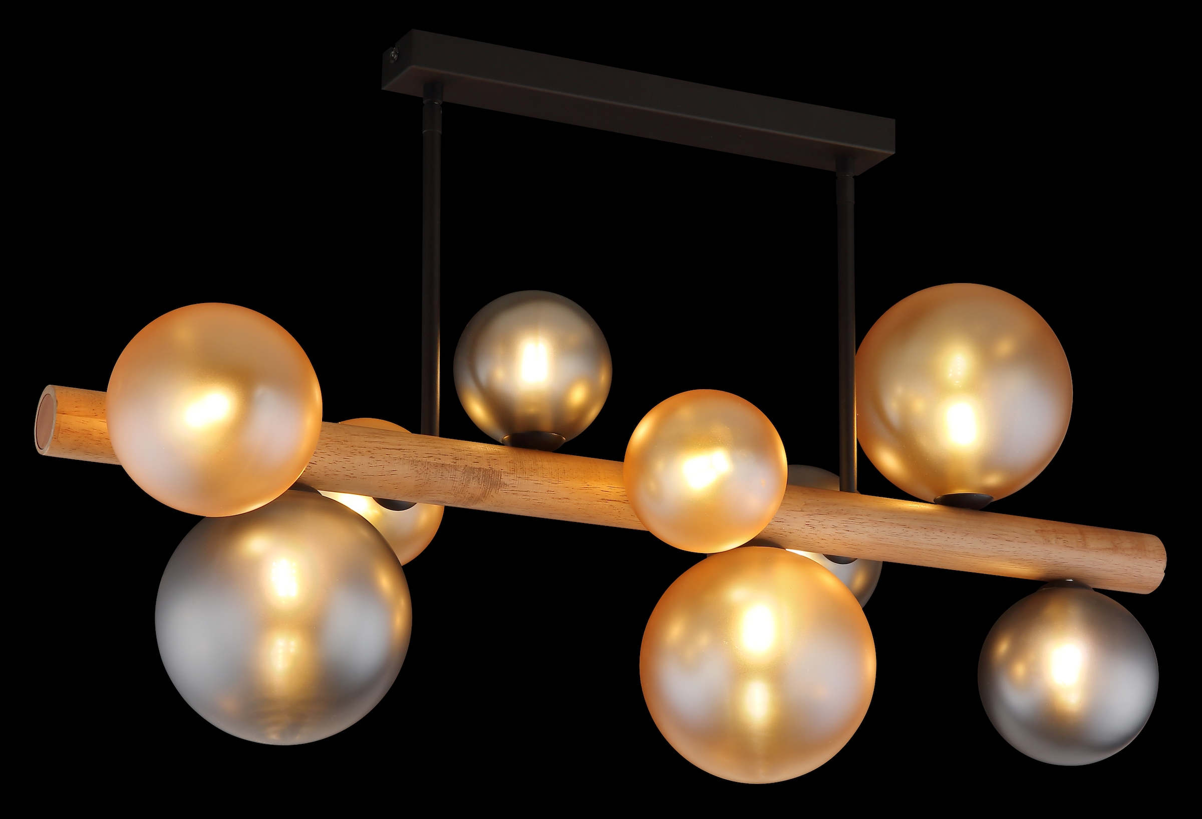 GLOBO LIGHTING Deckenleuchte »RIHA« G9 1 Stk. Deckenlampe Wohnzimmer-Leuchte Schlafzimmer-Leuchte Flur Küche