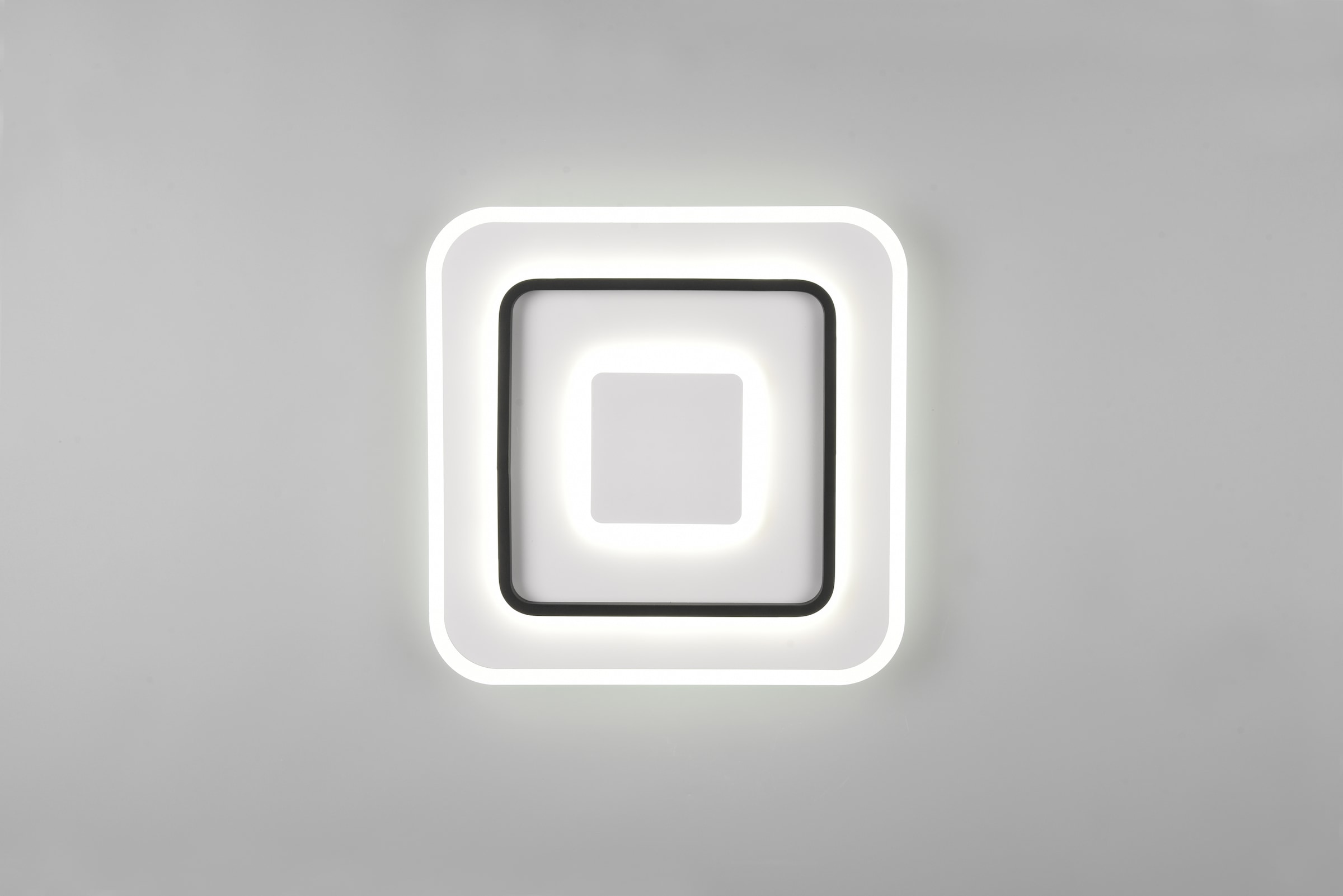 REALITY Leuchten LED Deckenleuchte »JORA, Deckenlampe Schlafzimmer mit Sleep Timer, Nachtlicht, dimmbar,«, 1 flammig, Leuchtmittel LED-Board | LED fest integriert, Lichtfarbe einstellbar CCT, Memoryfunktion, inkl Fernbedienung