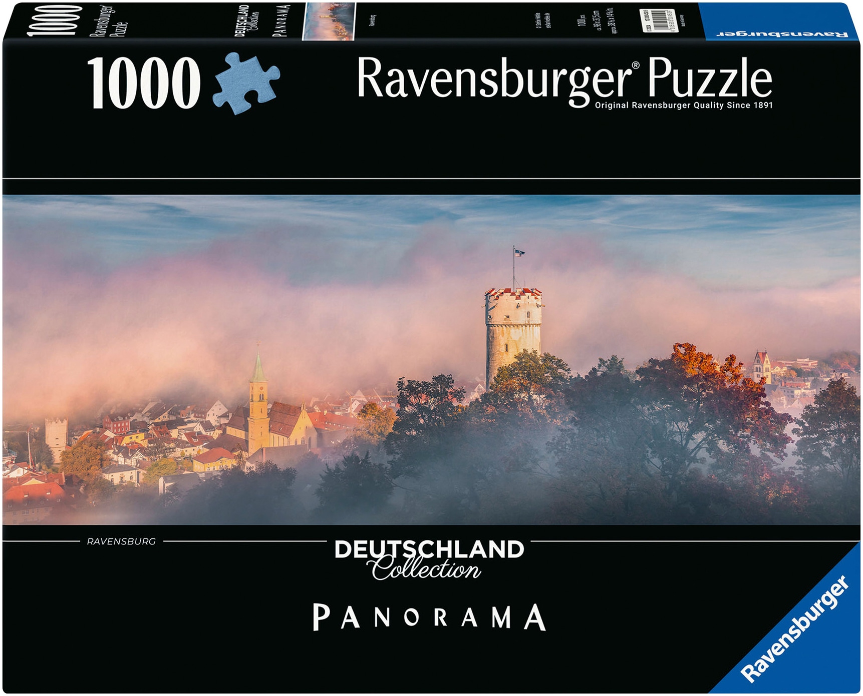 Ravensburger Puzzle »Deutschland Collection - Panorama, Ravensburg«, Made in Germany