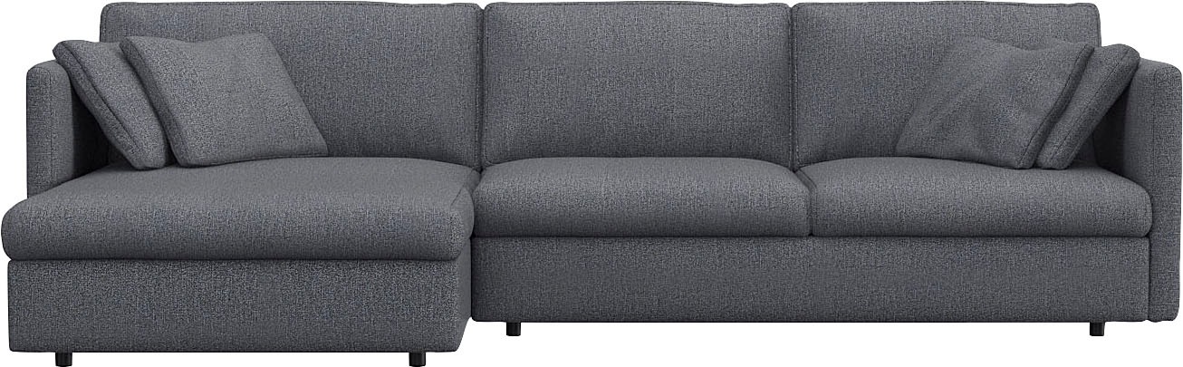 FLEXLUX Ecksofa "Lovane" Weich & anschmiegsam, große Sitztiefe auf Kaltscha günstig online kaufen