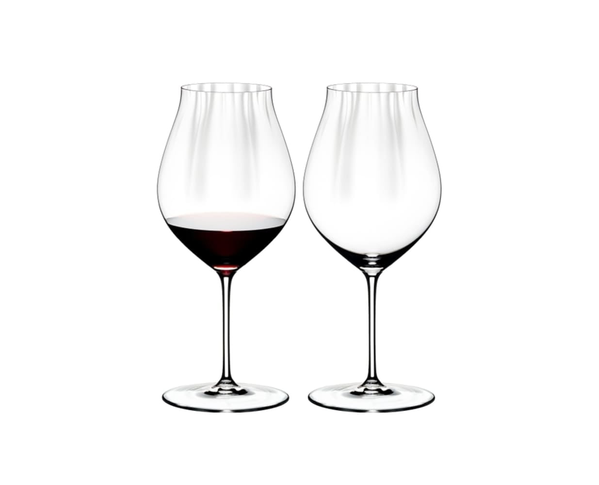 Rotweinglas "Pinot Noir Gläser Performance 830 ml 2er Set transparent", bunt (transparent), B:10,8cm H:24,5cm Ø:10,8cm, Glas, RIEDEL THE WINE GLASS COMPANY, Trinkgefäße, Rotweinglas, Spülmaschinengeeignet