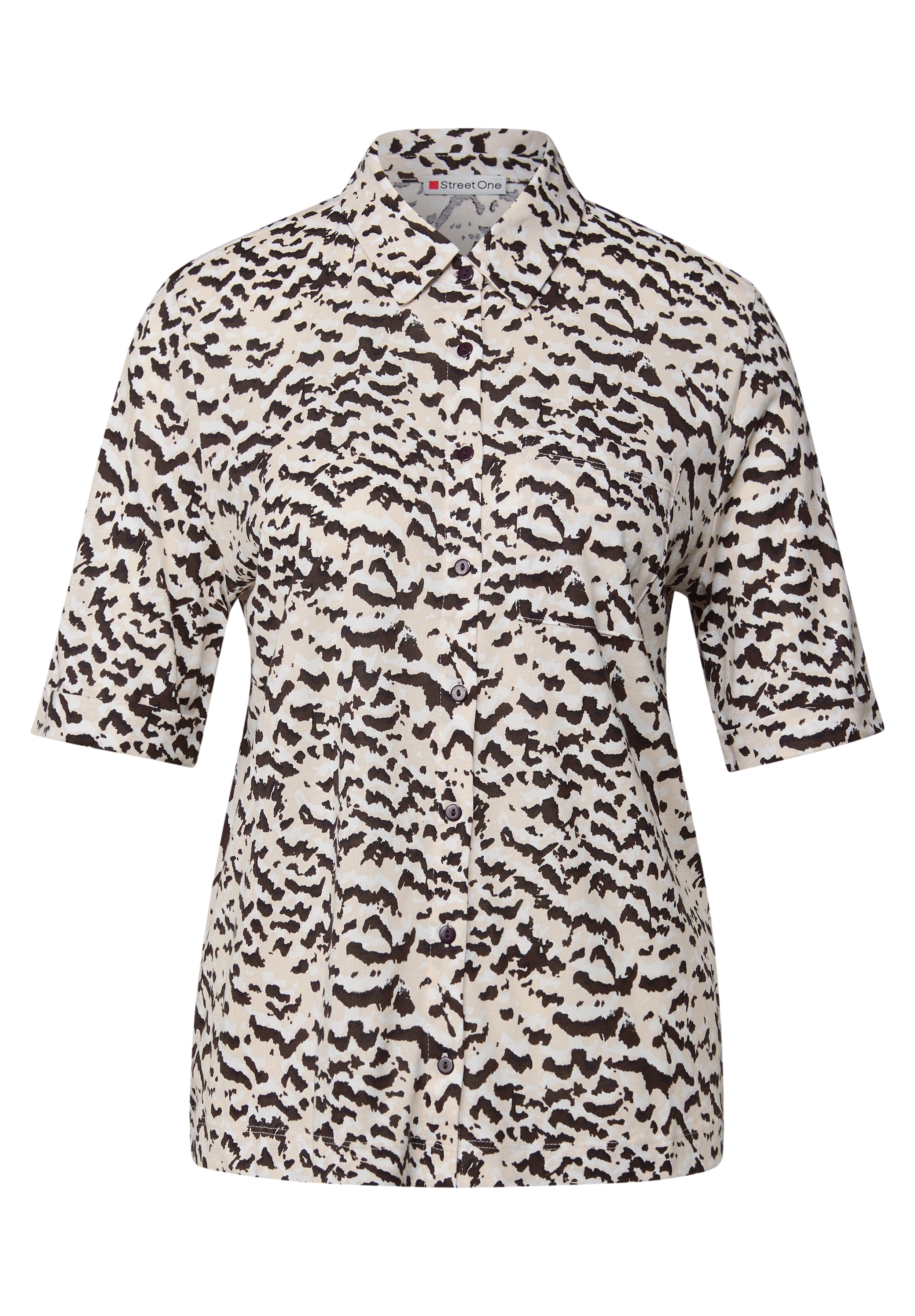 STREET ONE Blusenshirt, mit grafischem Muster