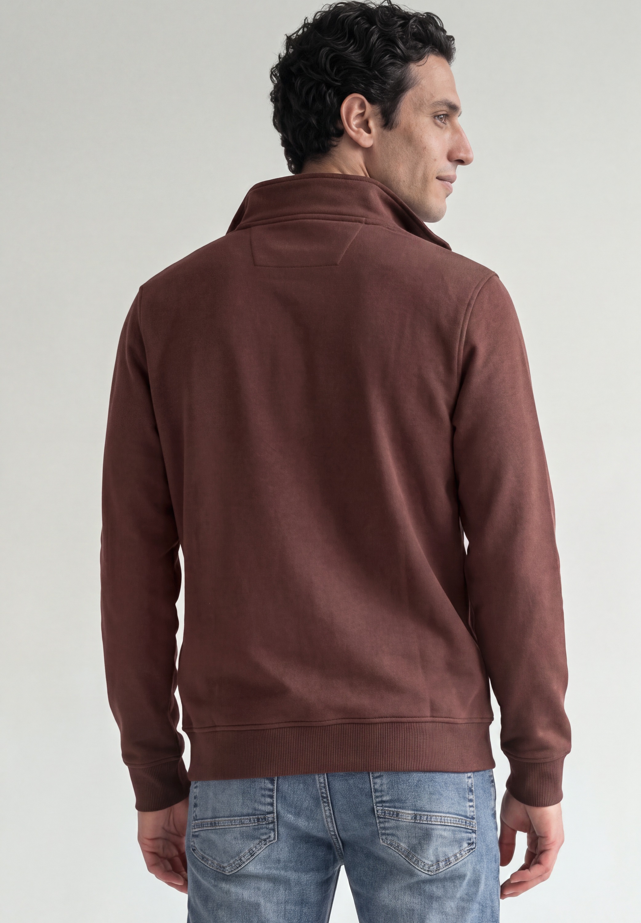 STREET ONE MEN Sweatshirt , im soften Baumwoll-Mix
