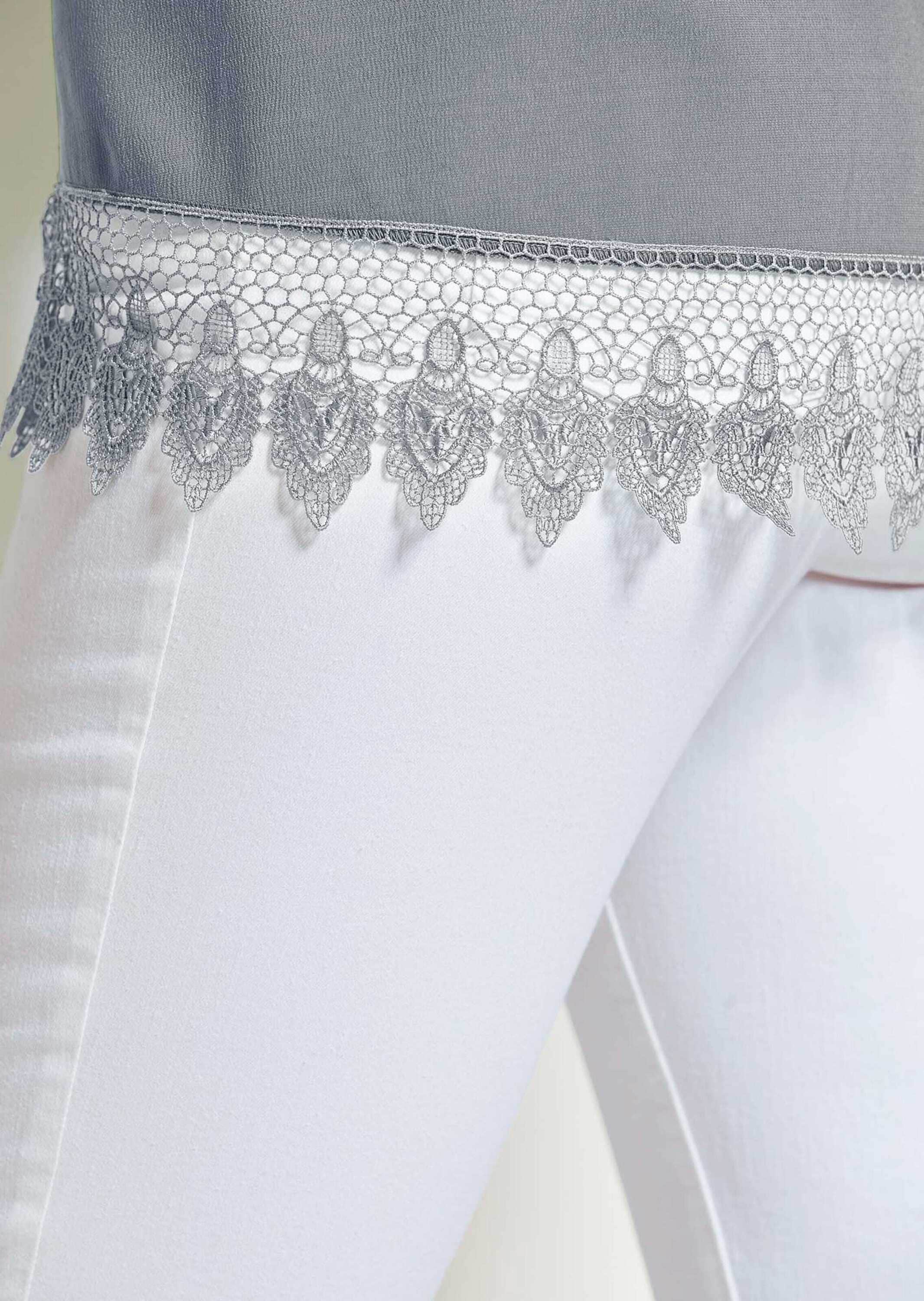 MADELEINE Blusentop »Blusentop Top mit Spitze«