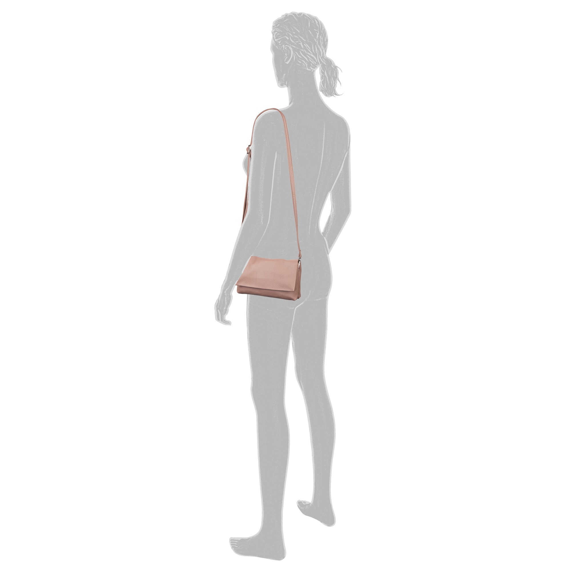 Gabor Abendtasche »Salara«, schlicht und funktional, mit 2 Kammern je nach Anlass variabel tragbar