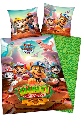 Kinderbettwäsche »Paw Patrol«, (2 tlg.)