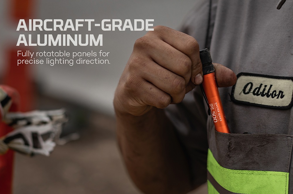 NEBO LED Taschenlampe »Nebo Master Series PL500« Set, Taschenlampe inkl. Ladekabel, 2 Stk. tlg.