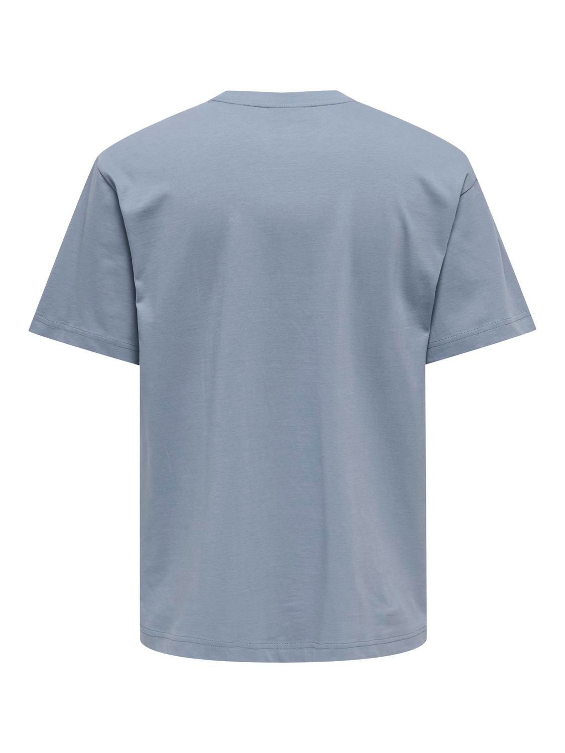 ONLY & SONS Rundhalsshirt »ONSFRED RLX SS TEE«