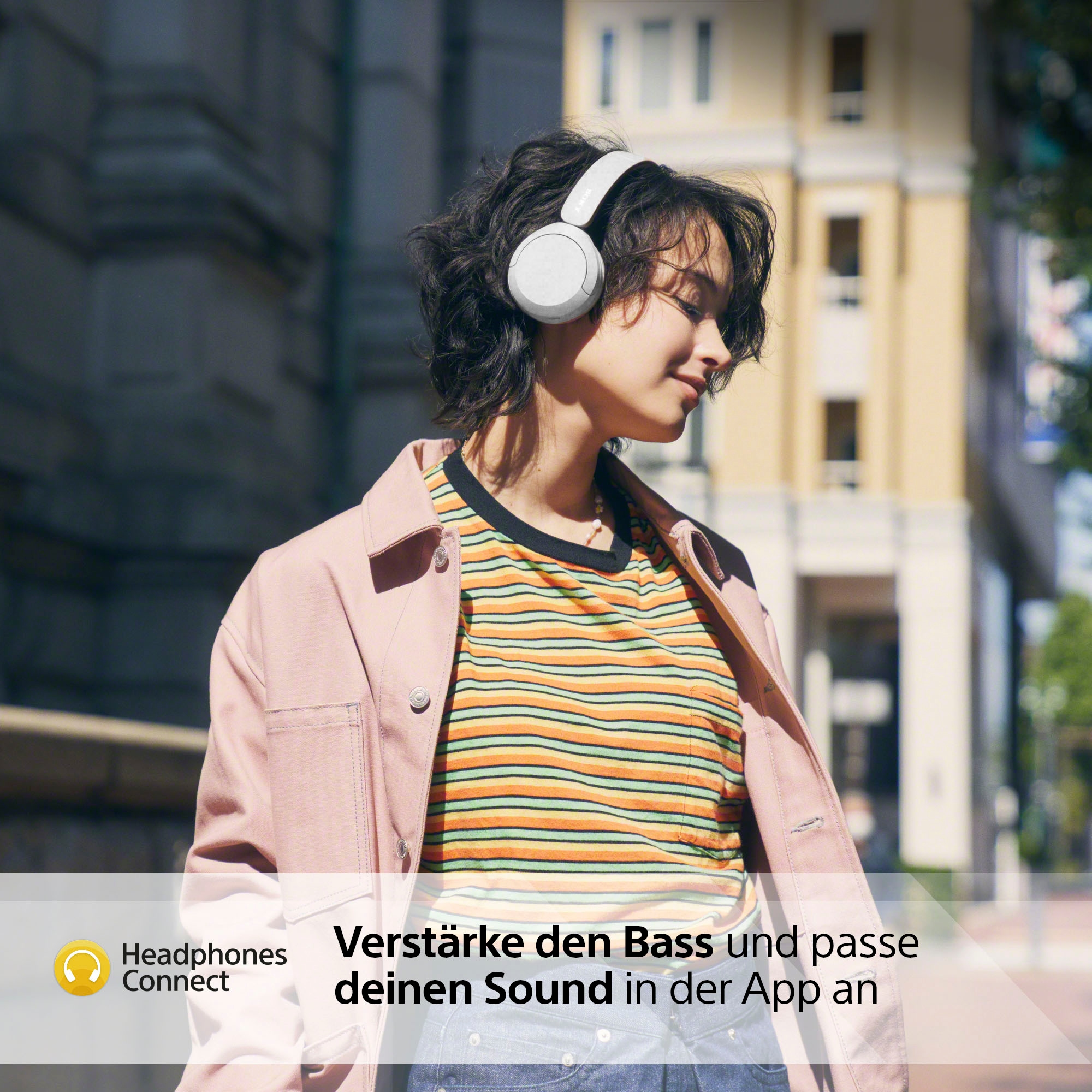 Sony On-Ear-Kopfhörer »WHCH520«, Bluetooth, Freisprechfunktion-Rauschunterdrückung, 50 Std. Akkulaufzeit