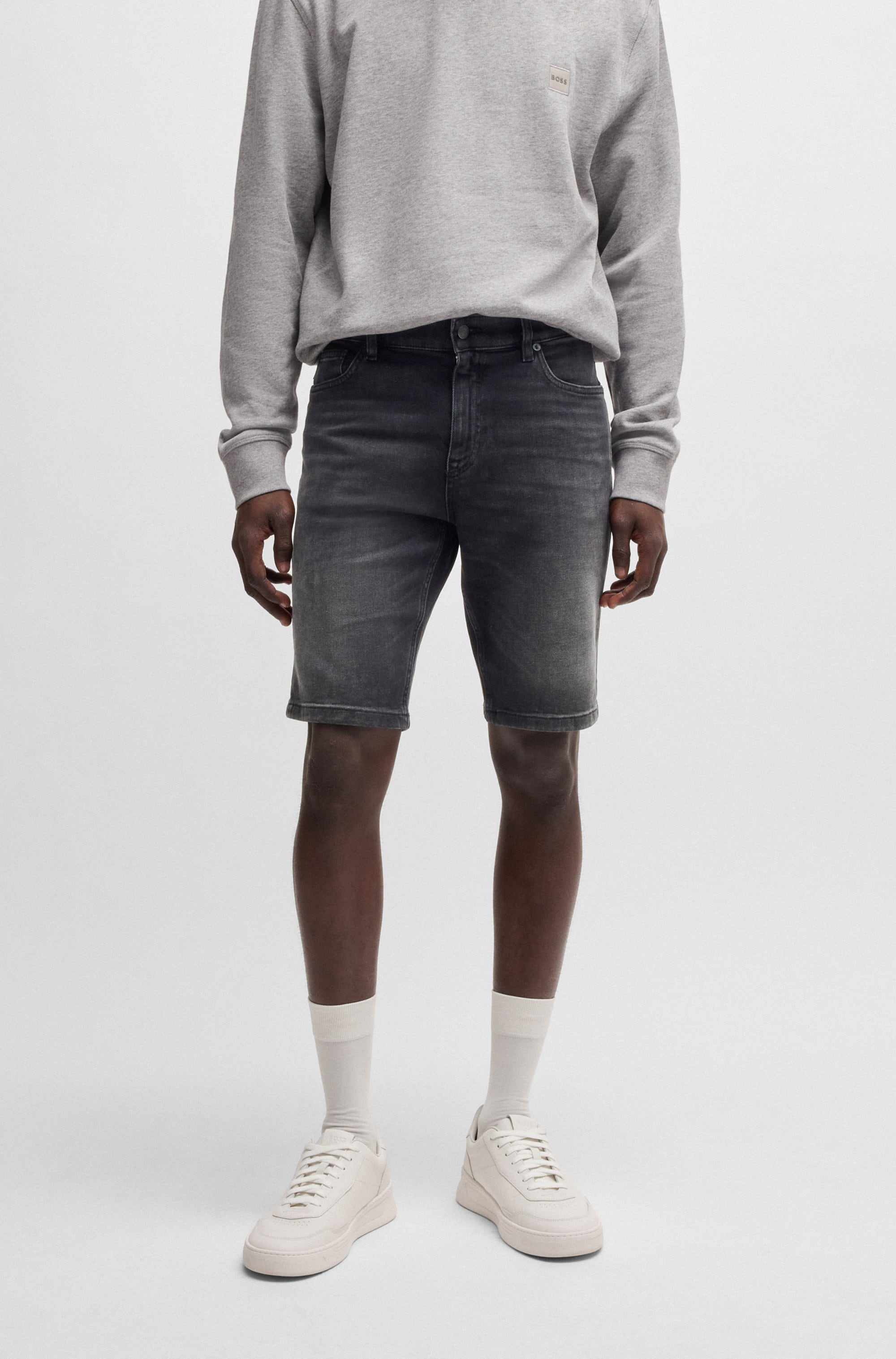 BOSS ORANGE Shorts "Delaware Shorts B", mit Coinpocket und Lederbadge günstig online kaufen