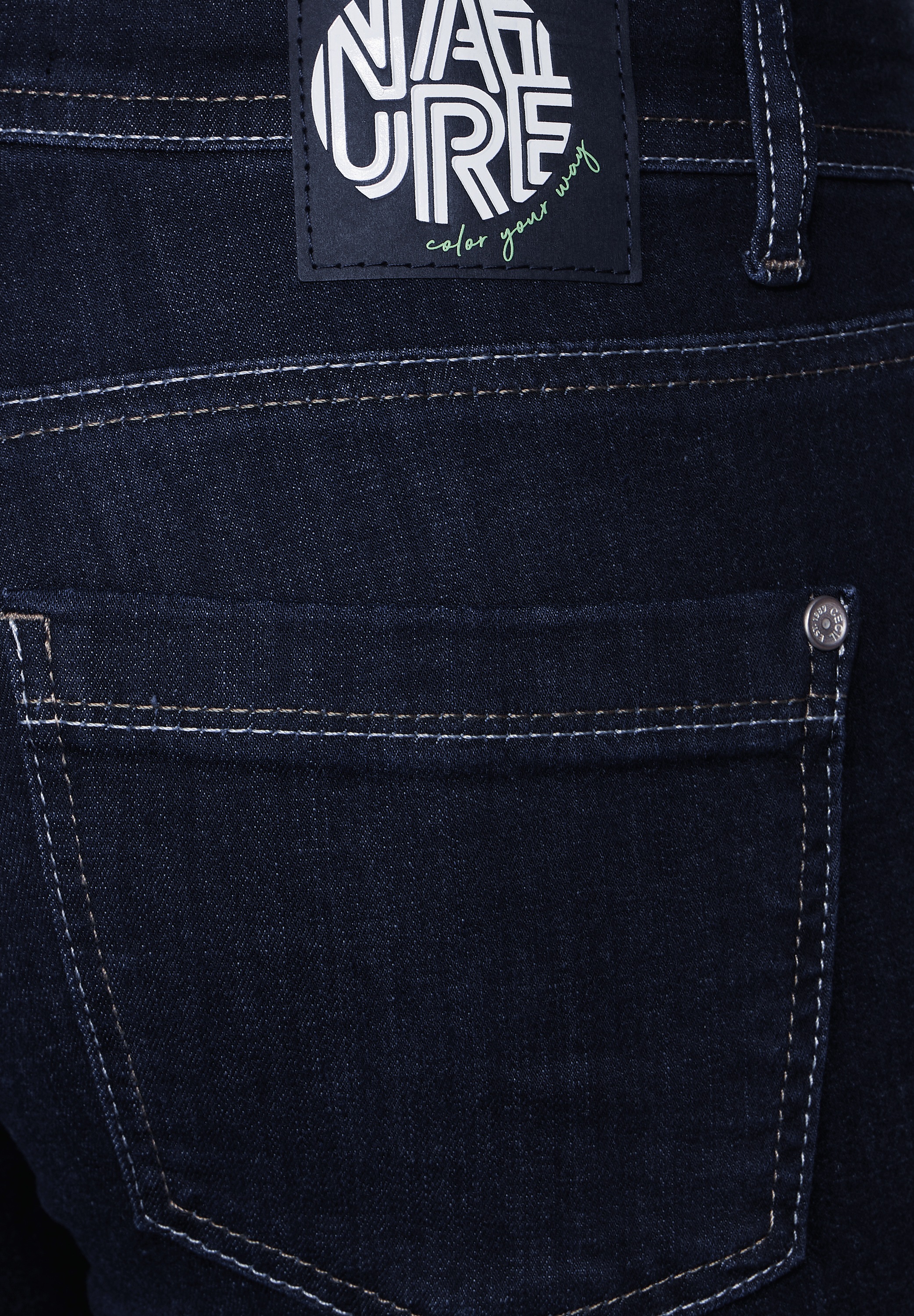 Cecil Slim-fit-Jeans, 5-Pocket-Style