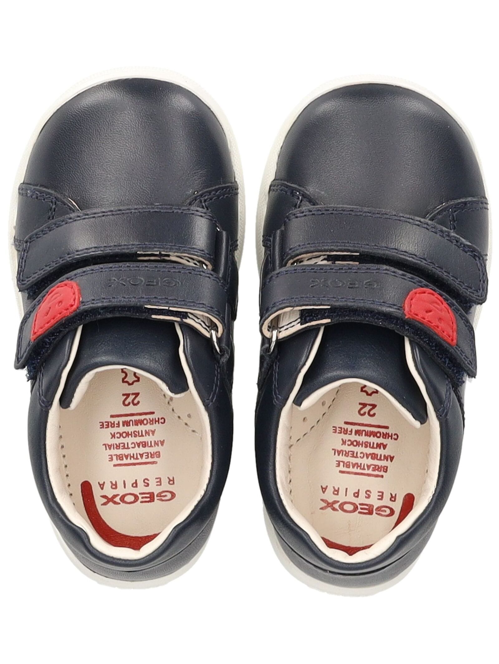 Geox Klettschuh »Geox Halbschuhe Leder/Synthetik«