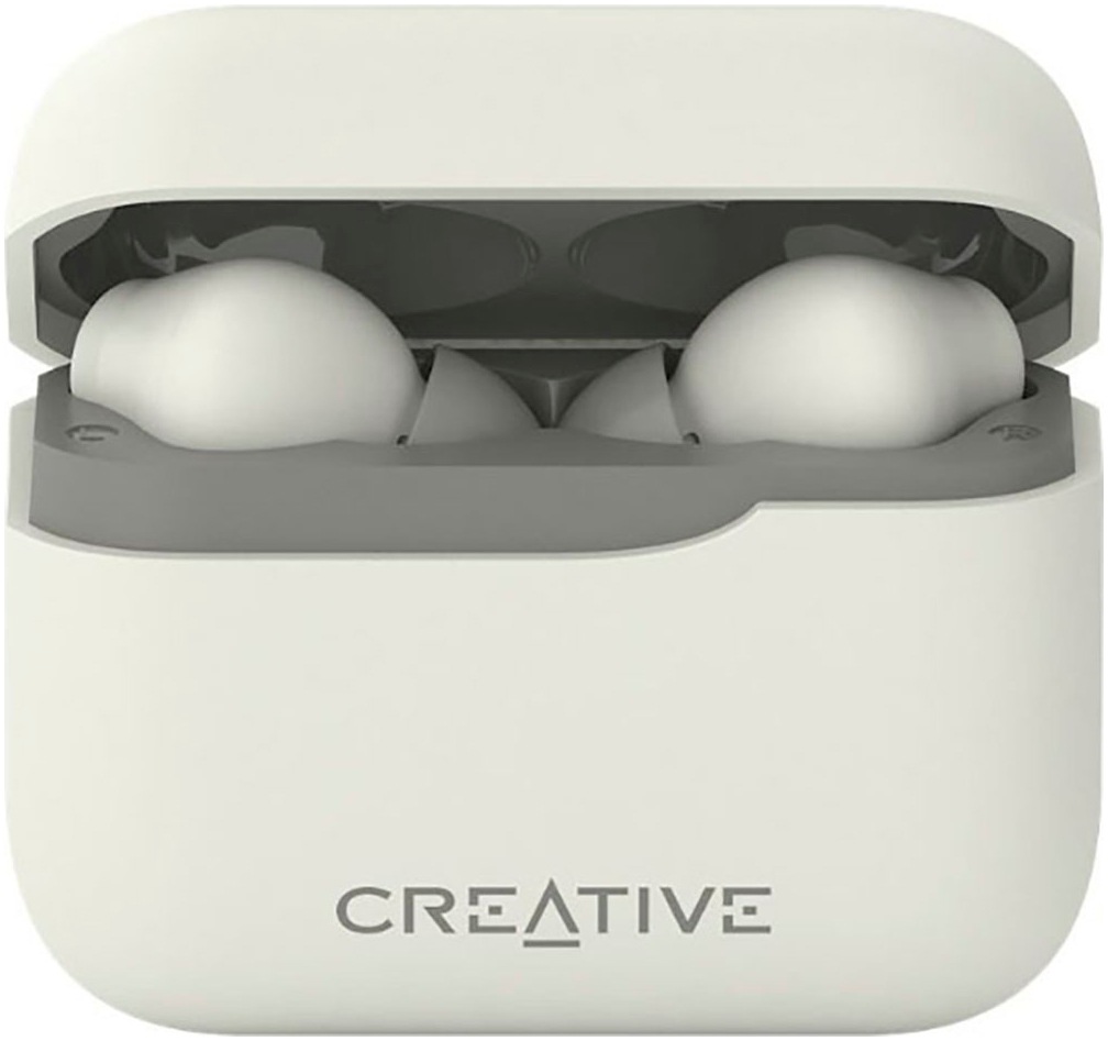 Creative wireless In-Ear-Kopfhörer »Zen Air Plus«, Bluetooth, Active Noise Cancelling (ANC)-LED Ladestandsanzeige-Sprachsteuerung-Transparenzmodus, Bluetooth 5.3