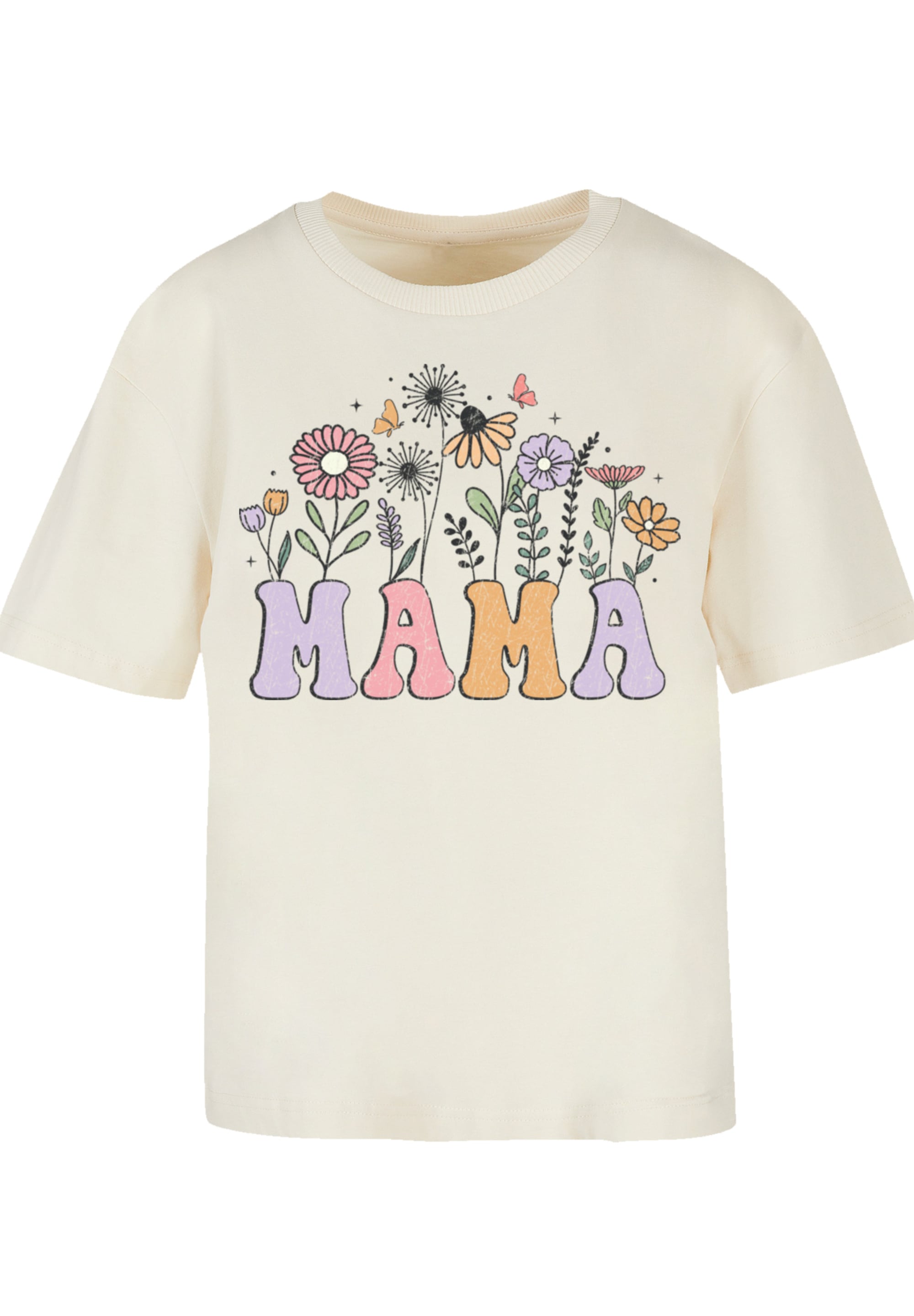 F4NT4STIC T-Shirt »Muttertags Blumen Mama«, Premium Qualität