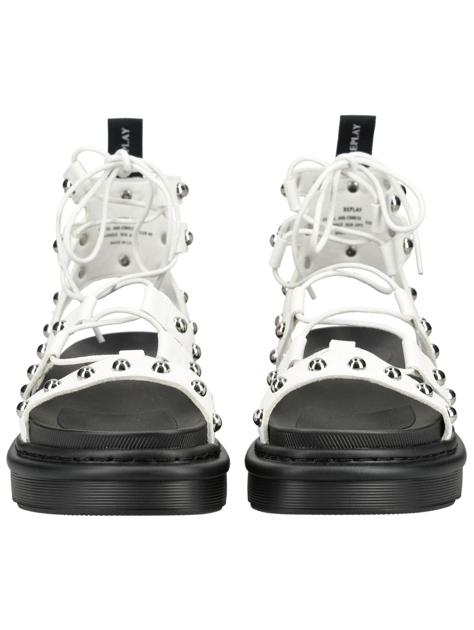 Replay Plateausandaletten »Replay Sandalen Lederimitat«