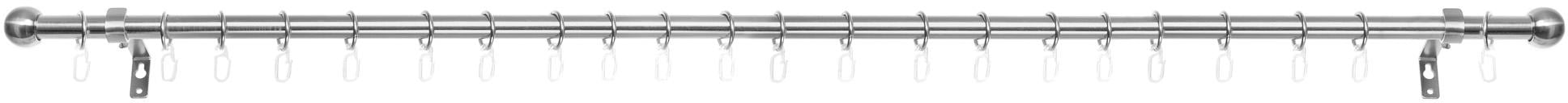 LICHTBLICK ORIGINAL Gardinenstange "Kugel" Ø 20 mm 1 läufig-läufig ausziehb günstig online kaufen