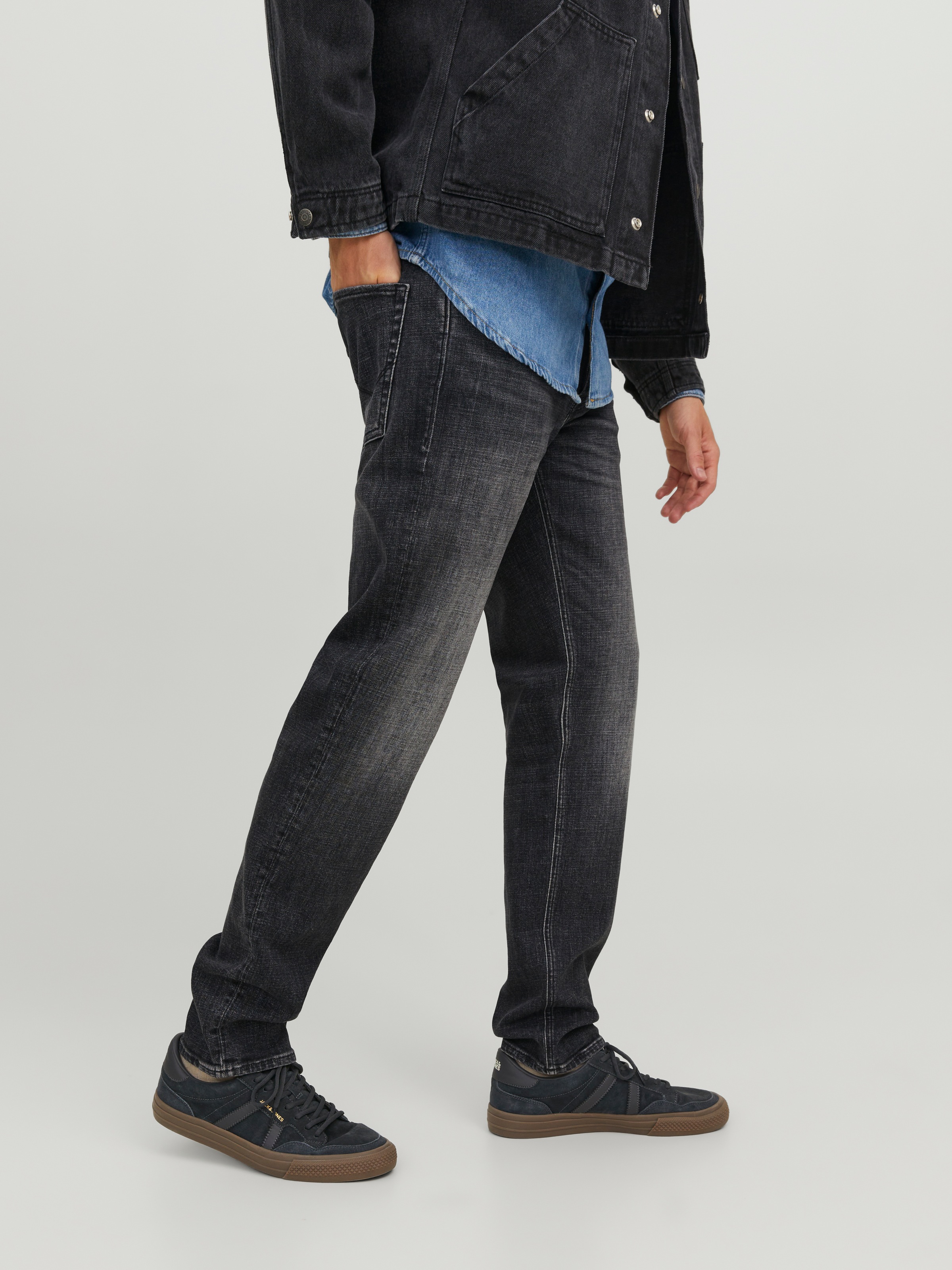 Jack & Jones Tapered-fit-Jeans "JJIMIKE JJORIGINAL JOS 711 NOOS" günstig online kaufen