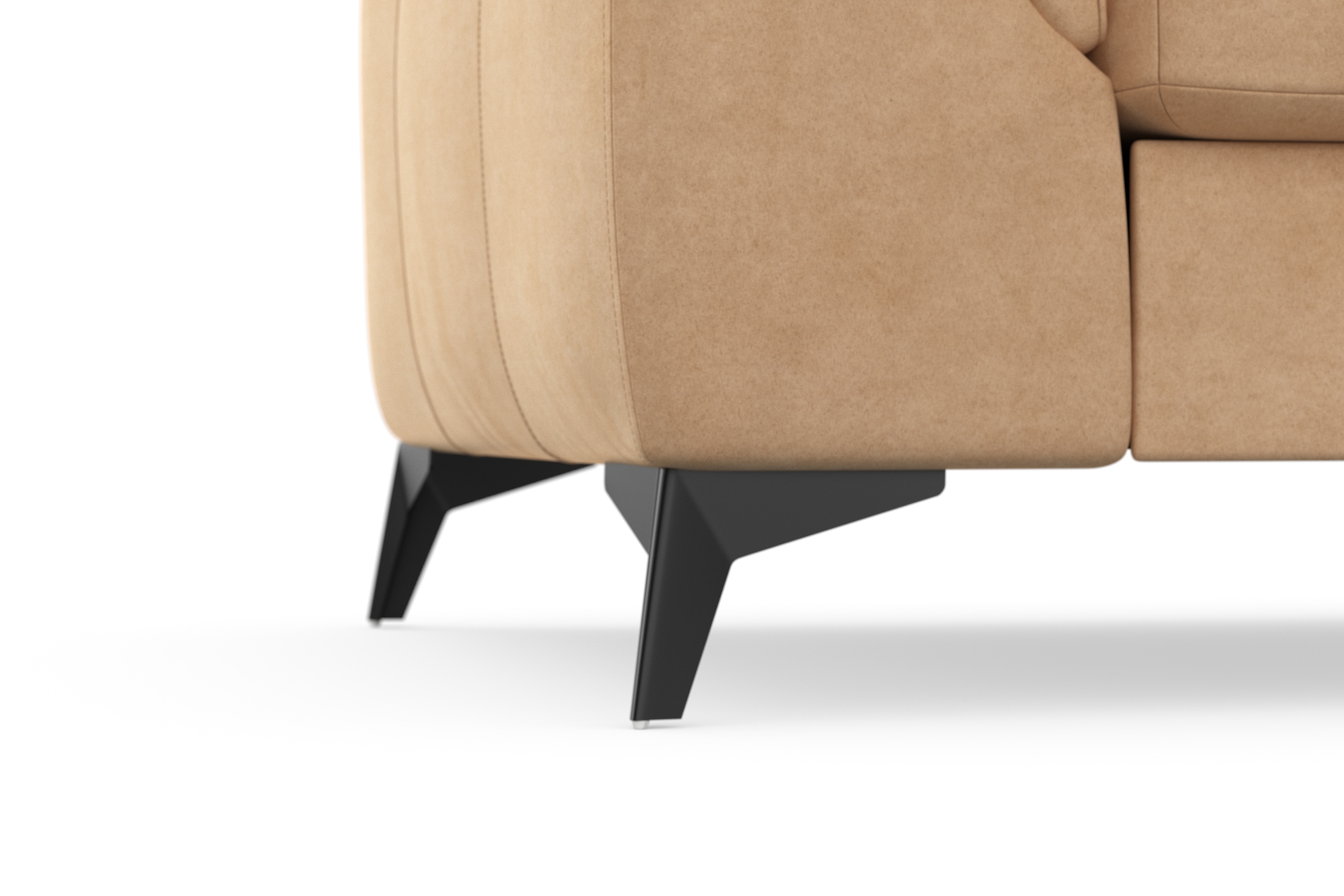 sit&more Ecksofa »Sinatra L-Form« mit Ottomane, optional mit Kopfteilverstellung und Armteilfunktion