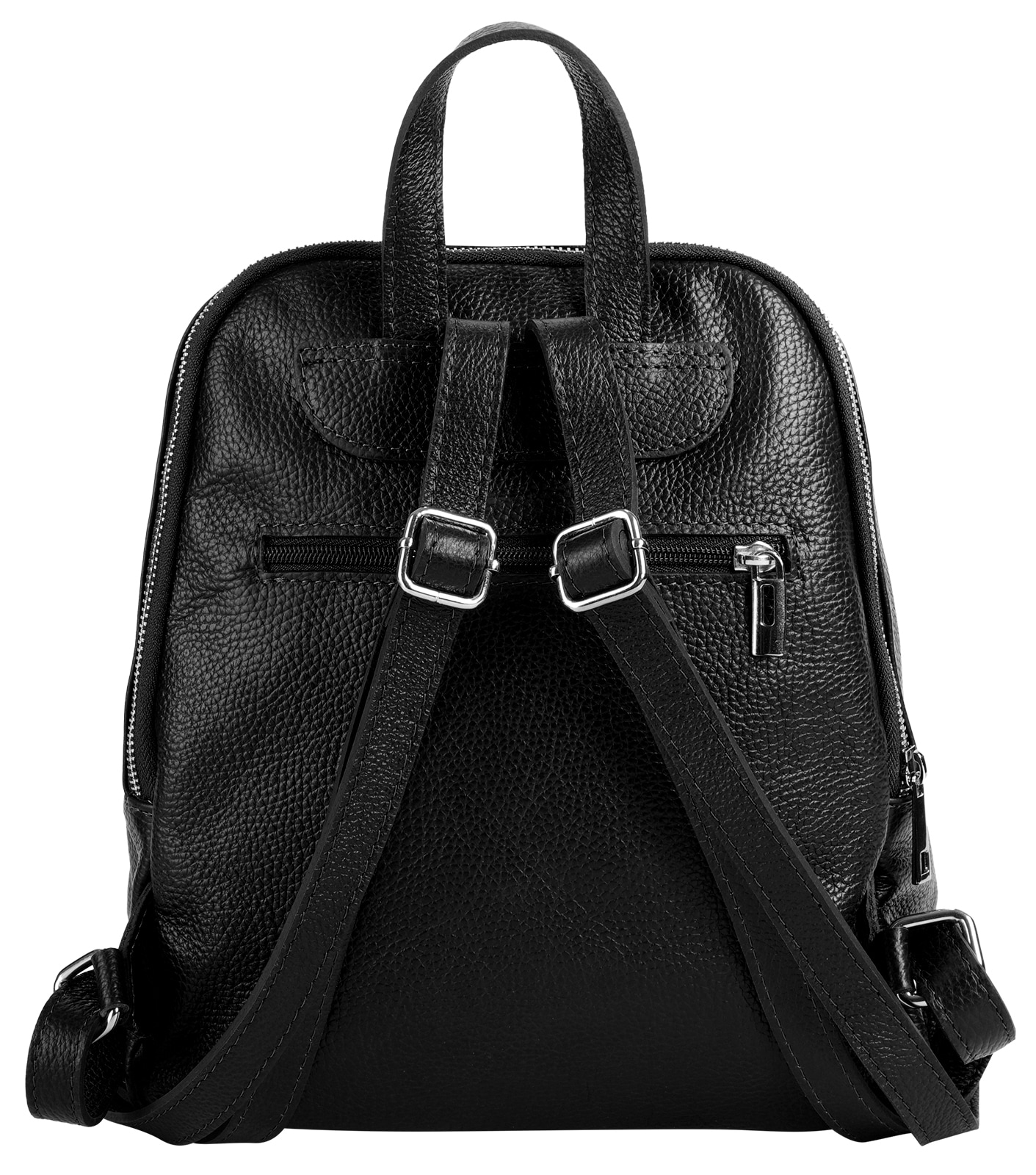 Samantha Look Cityrucksack echt Leder, Made in Italy