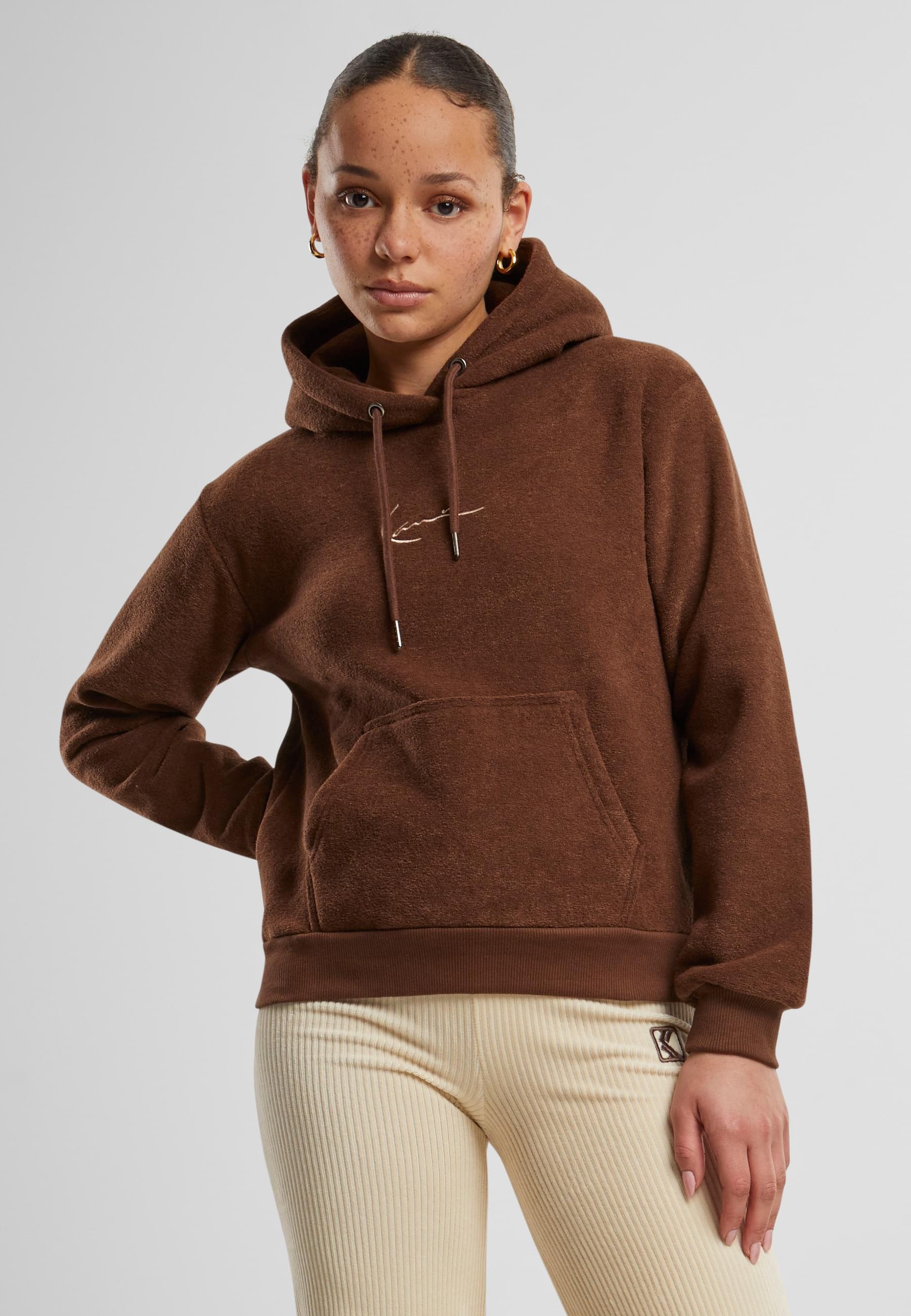 Karl Kani Kapuzenpullover »Karl Kani Damen KW231-044-1 KK Small Signature Hoodie«, (1 tlg.)