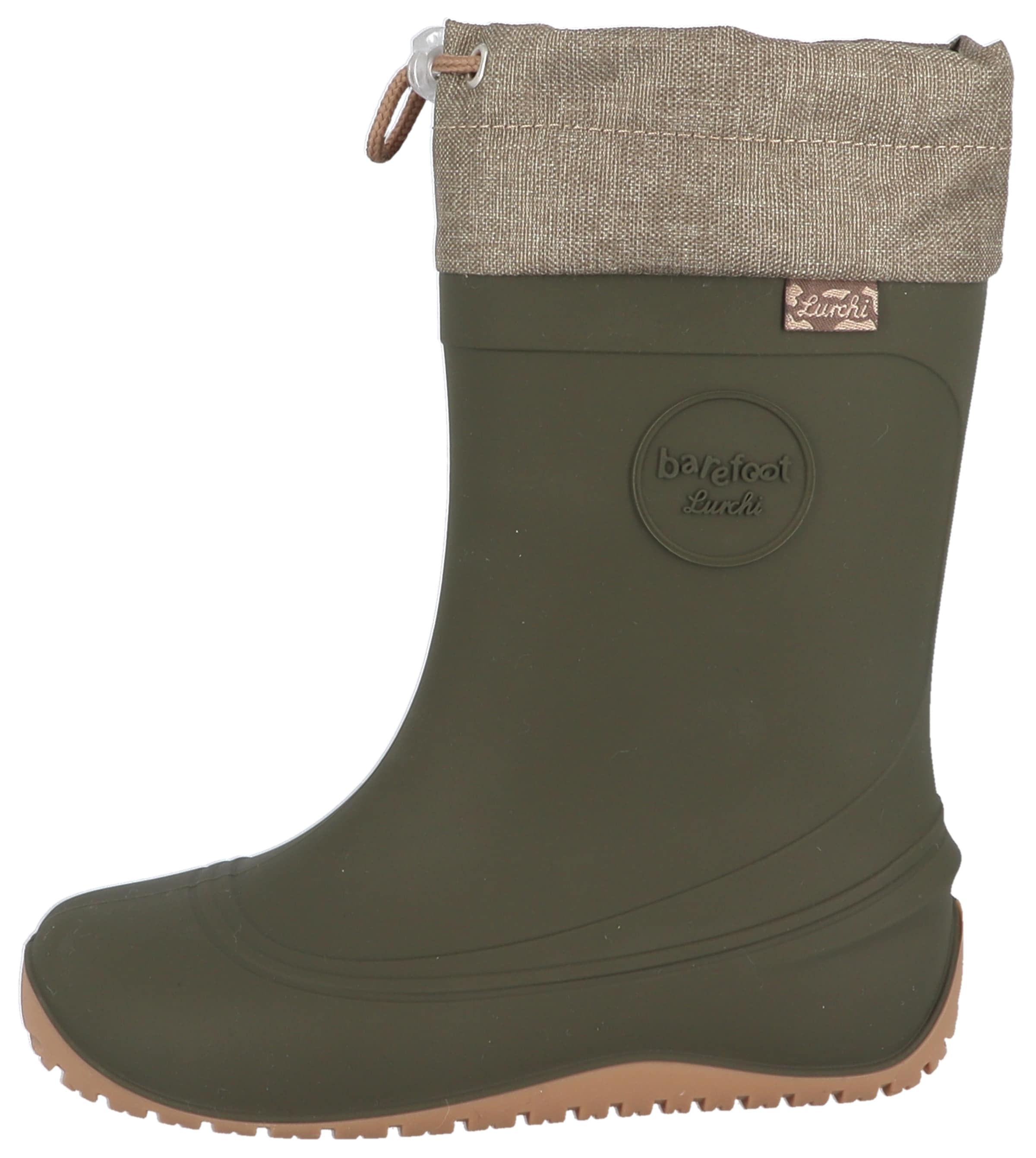 Lurchi Barfußschuh »Pico Barefoot«  Regenstiefel mit Schnellverschluss, Größenschablone zum Download