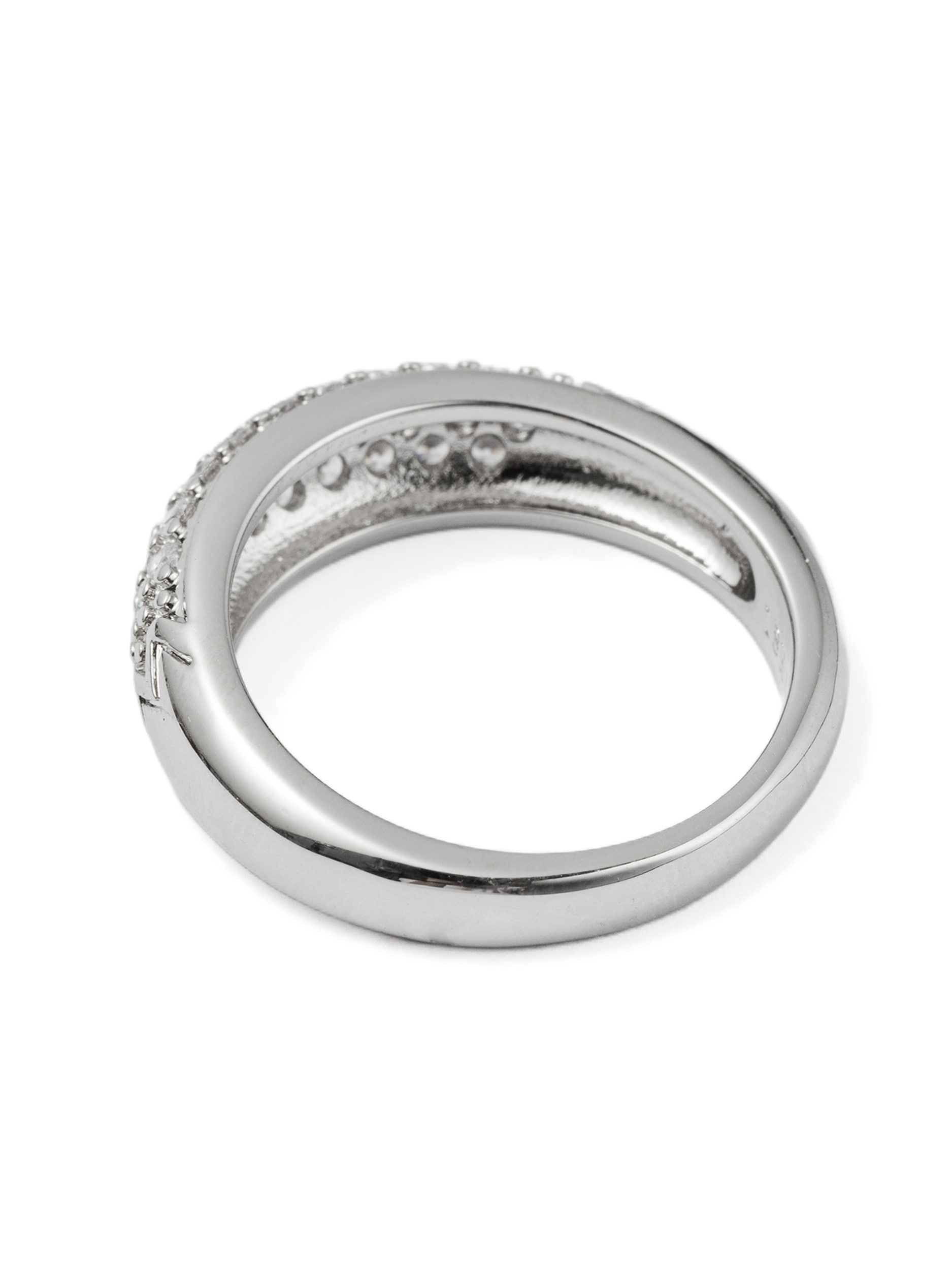 Aniston JEWELRY & WATCHES Fingerring »Schmuck Geschenk Kupfer Damenring Pavé-Fassung« Made in Germany - mit Zirkonia (synth.)