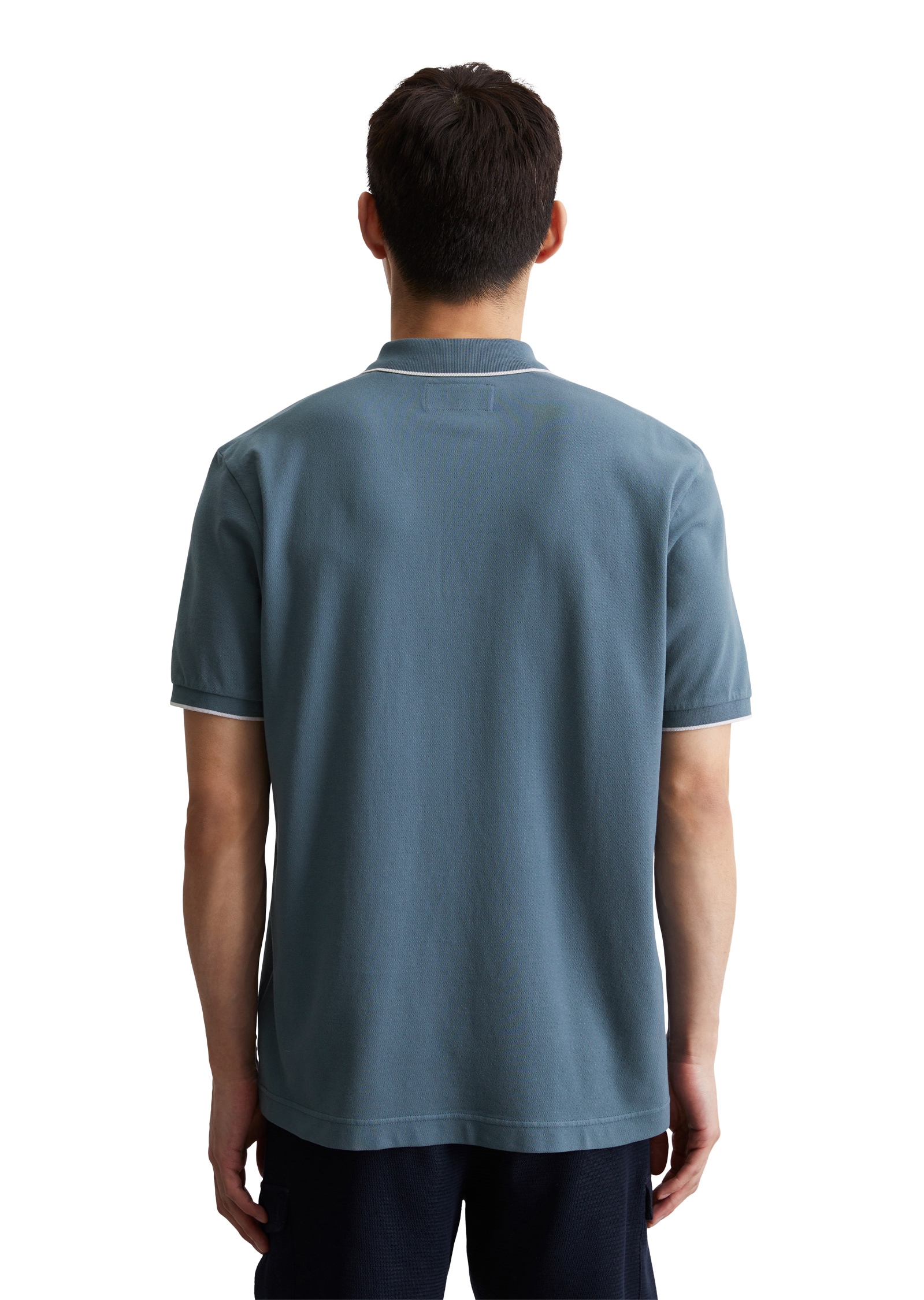 Marc O'Polo Poloshirt »aus Bio-Baumwoll-Mix«