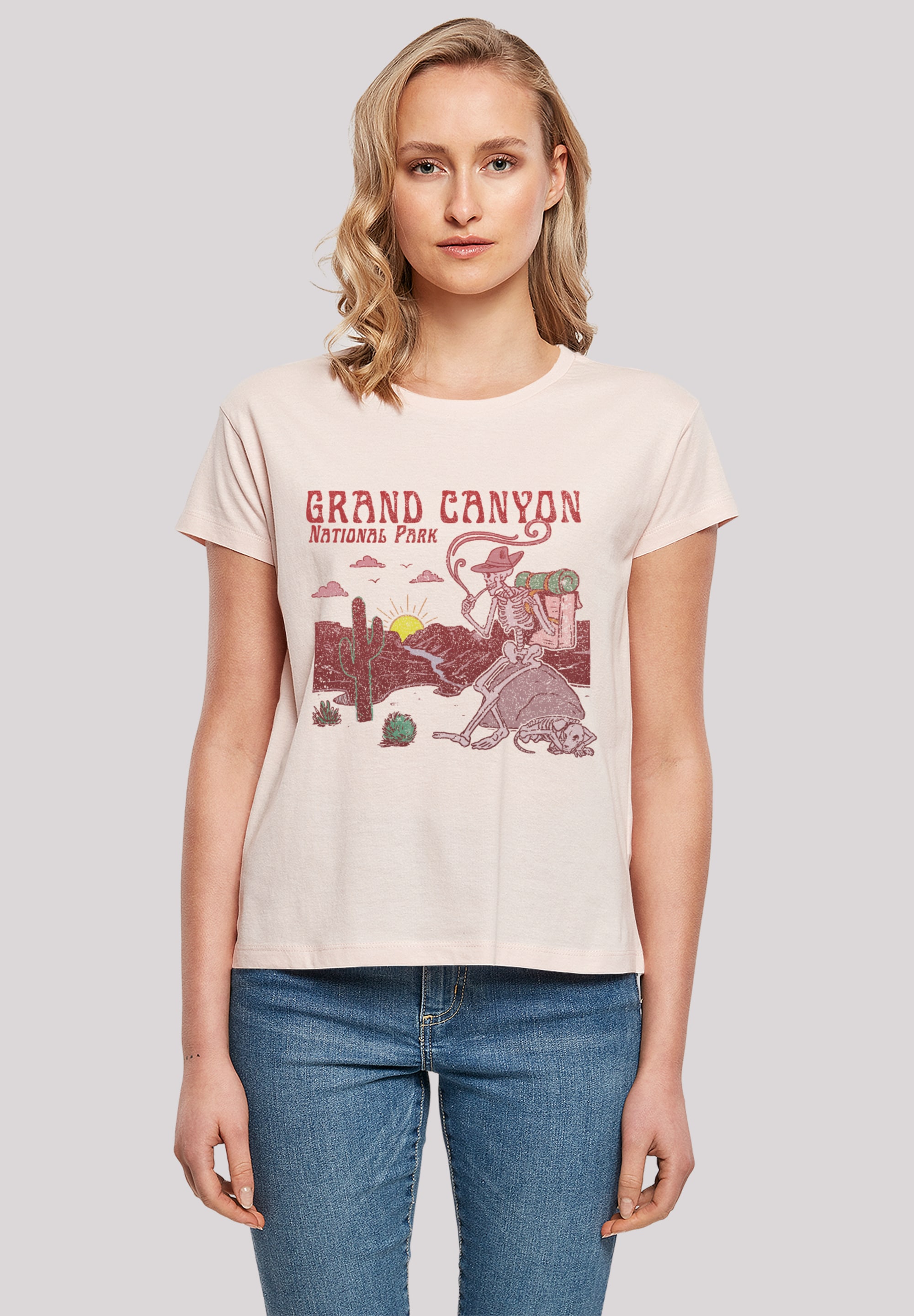 F4NT4STIC T-Shirt "US National Parks Grand Canyon Sunrise", Premium Qualitä günstig online kaufen