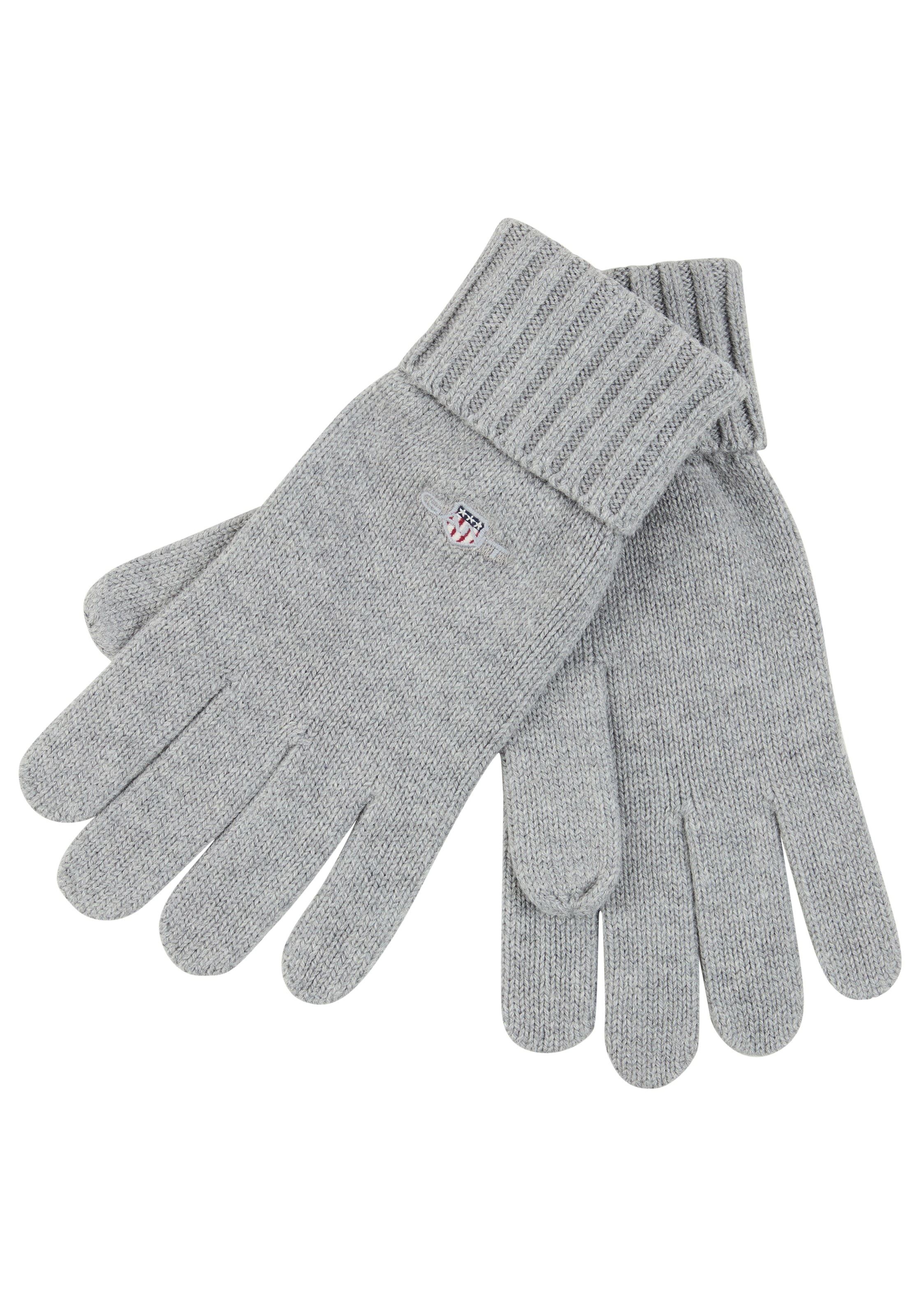 Gant Strickhandschuhe "COTTON BLEND LOGO", wärmend günstig online kaufen