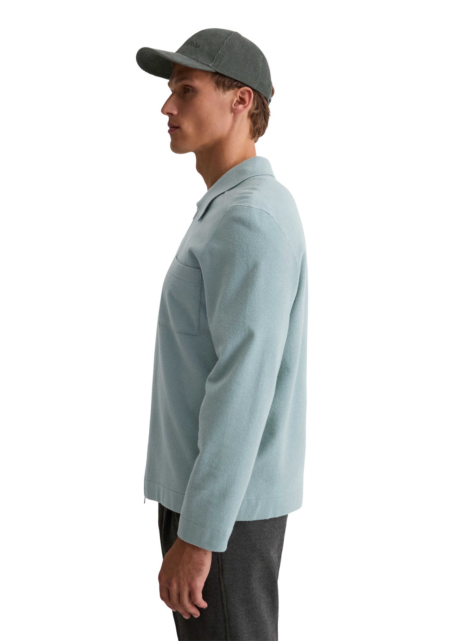 Marc O'Polo Cardigan »in kompakter Boiled Wool Optik«