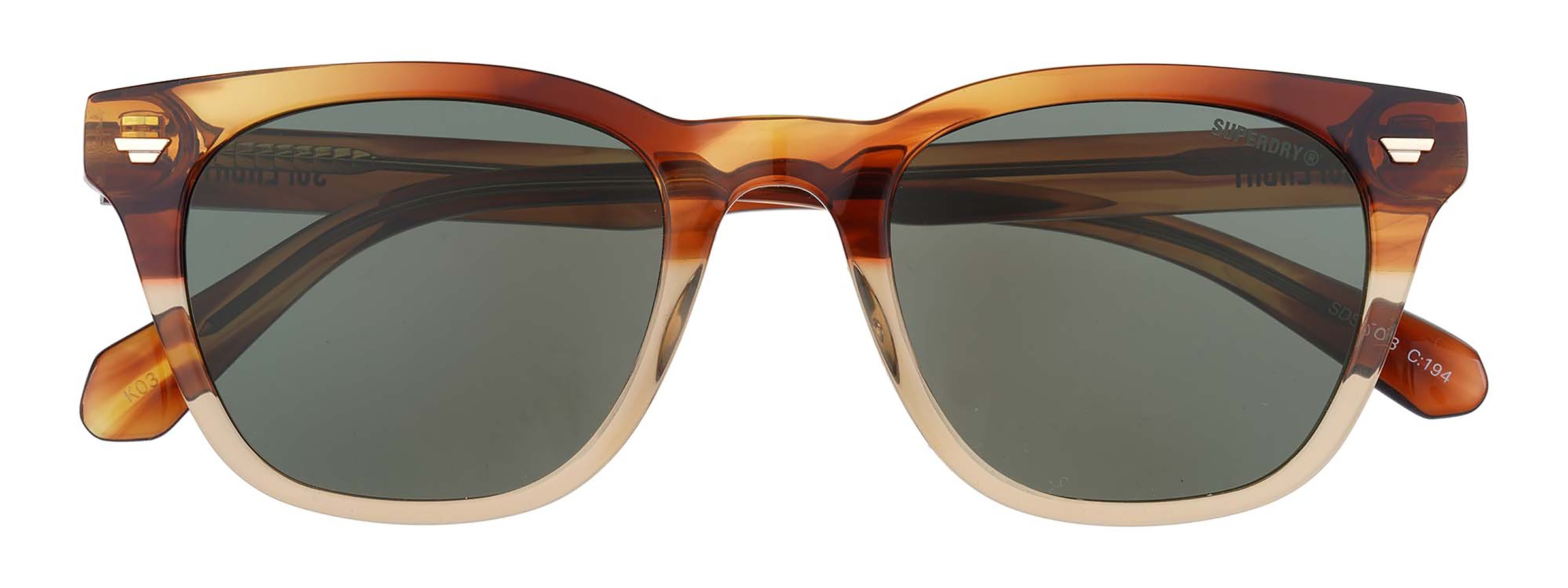 Superdry Sonnenbrille "Modell 996100" Form Karree/Eckig, Logoschriftzug auf günstig online kaufen