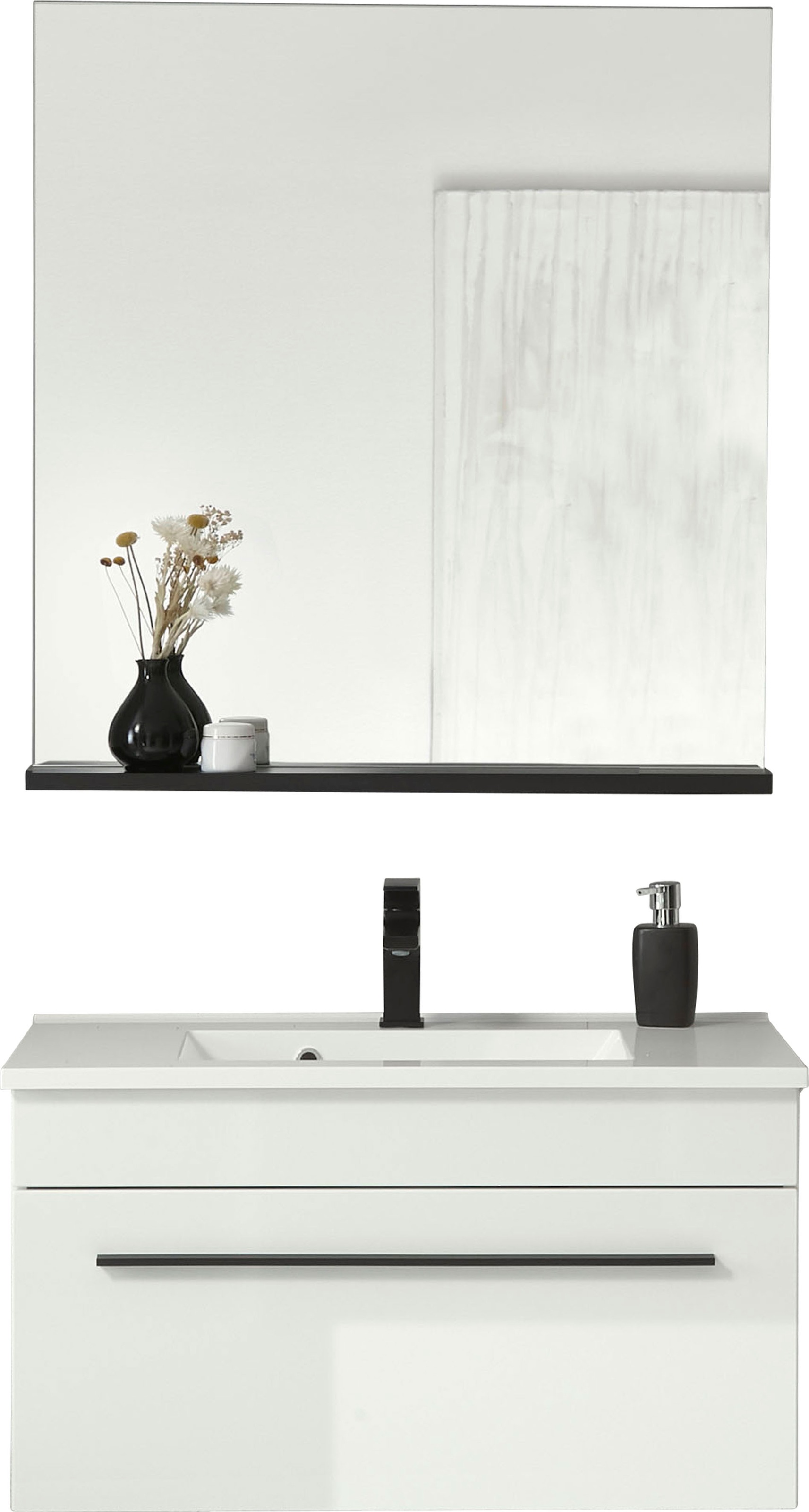 INOSIGN Badmöbel-Set "Cantara, Bad im modernen Design, 2-teiliges Badezimme günstig online kaufen