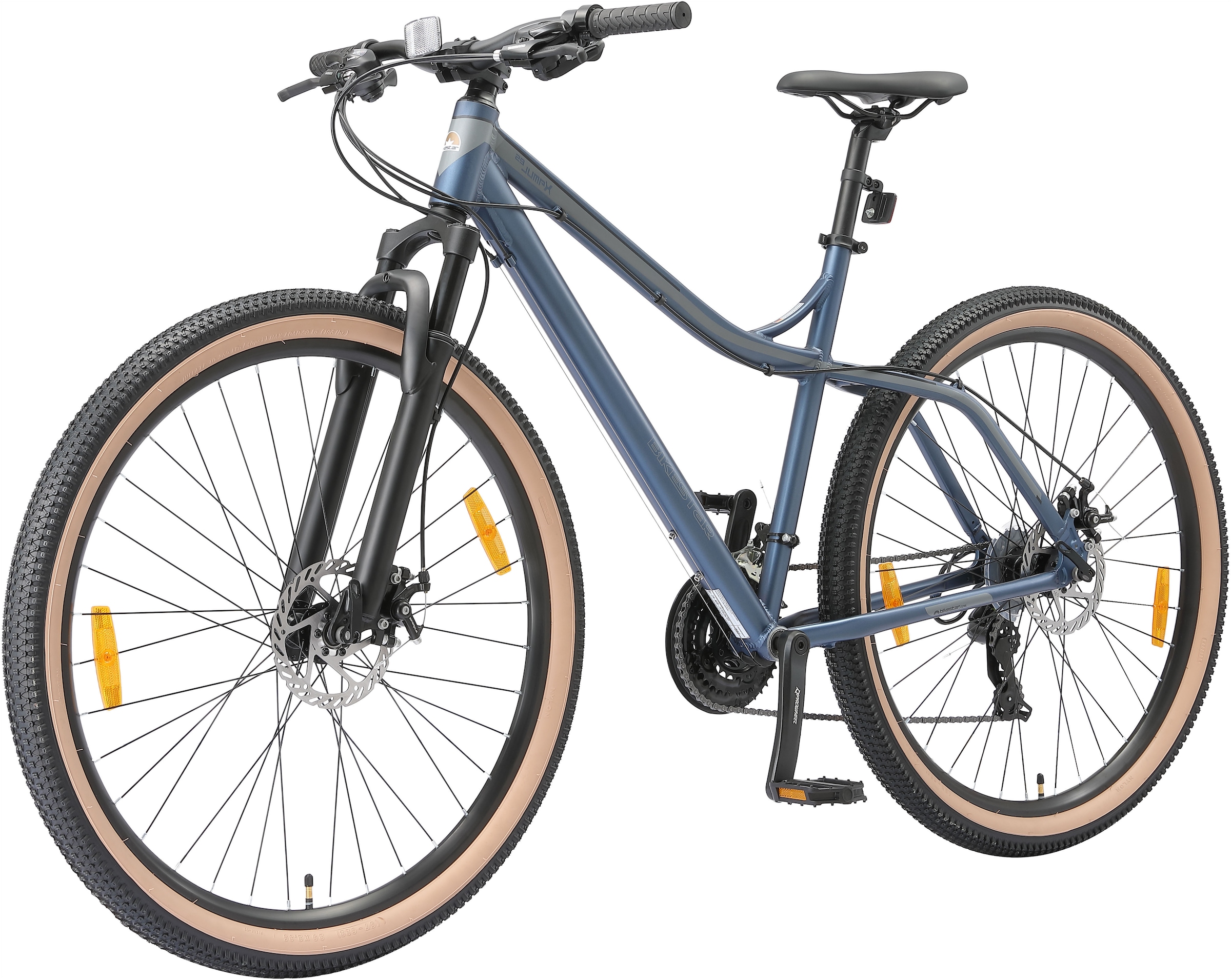 Bikestar Mountainbike 21 Gang Shimano RD-TY300 Schaltwerk Kettenschaltung für Damen und Herren, Kettenschaltung
