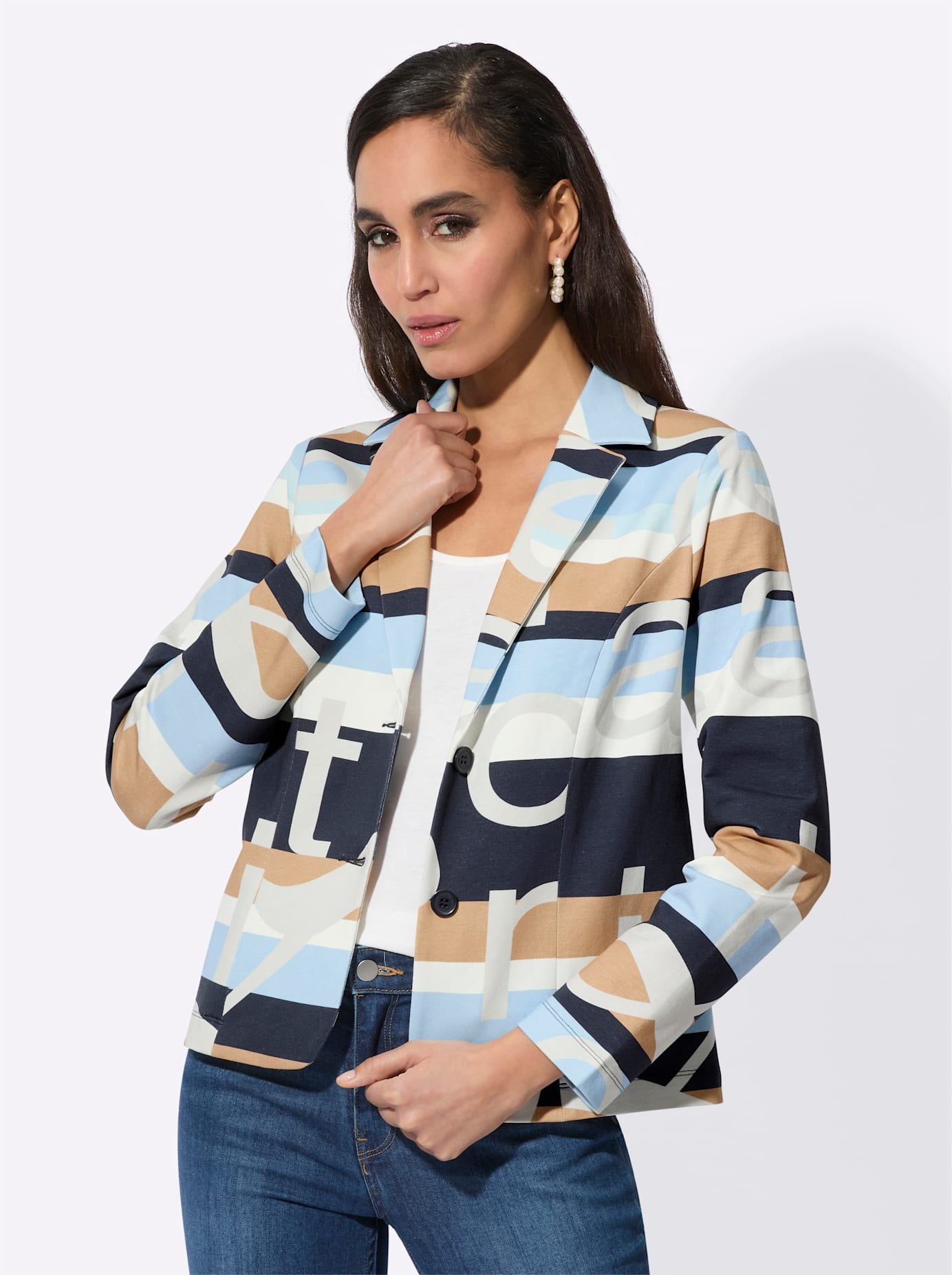 creation L Jerseyblazer "Jersey-Blazer" günstig online kaufen