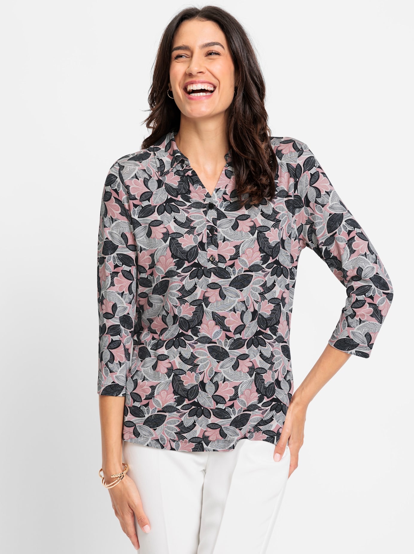Inspirationen Poloshirt »Poloshirt«, (1 tlg.)