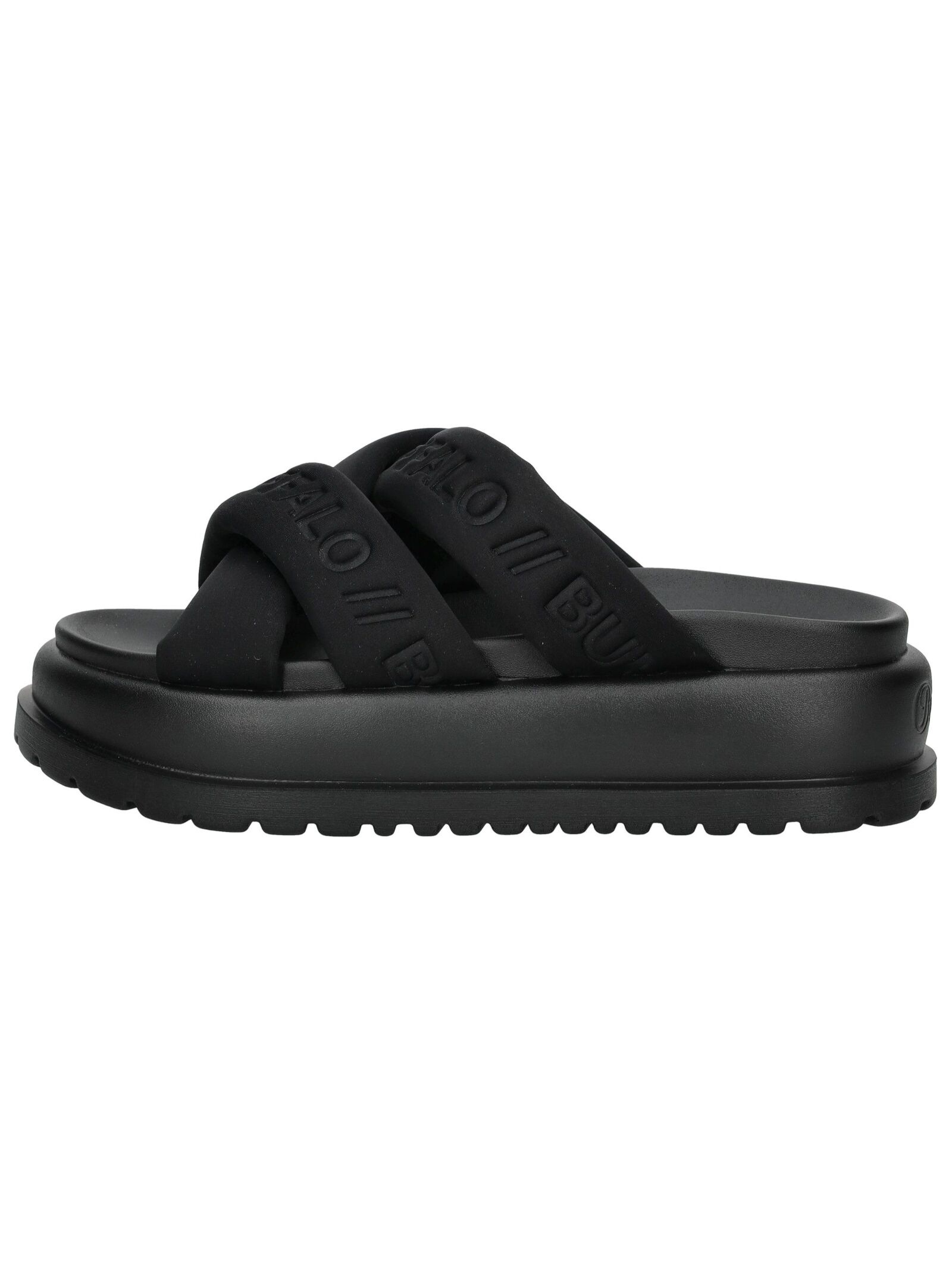 Buffalo Pantolette »Buffalo Pantoletten Lederimitat/Textil«
