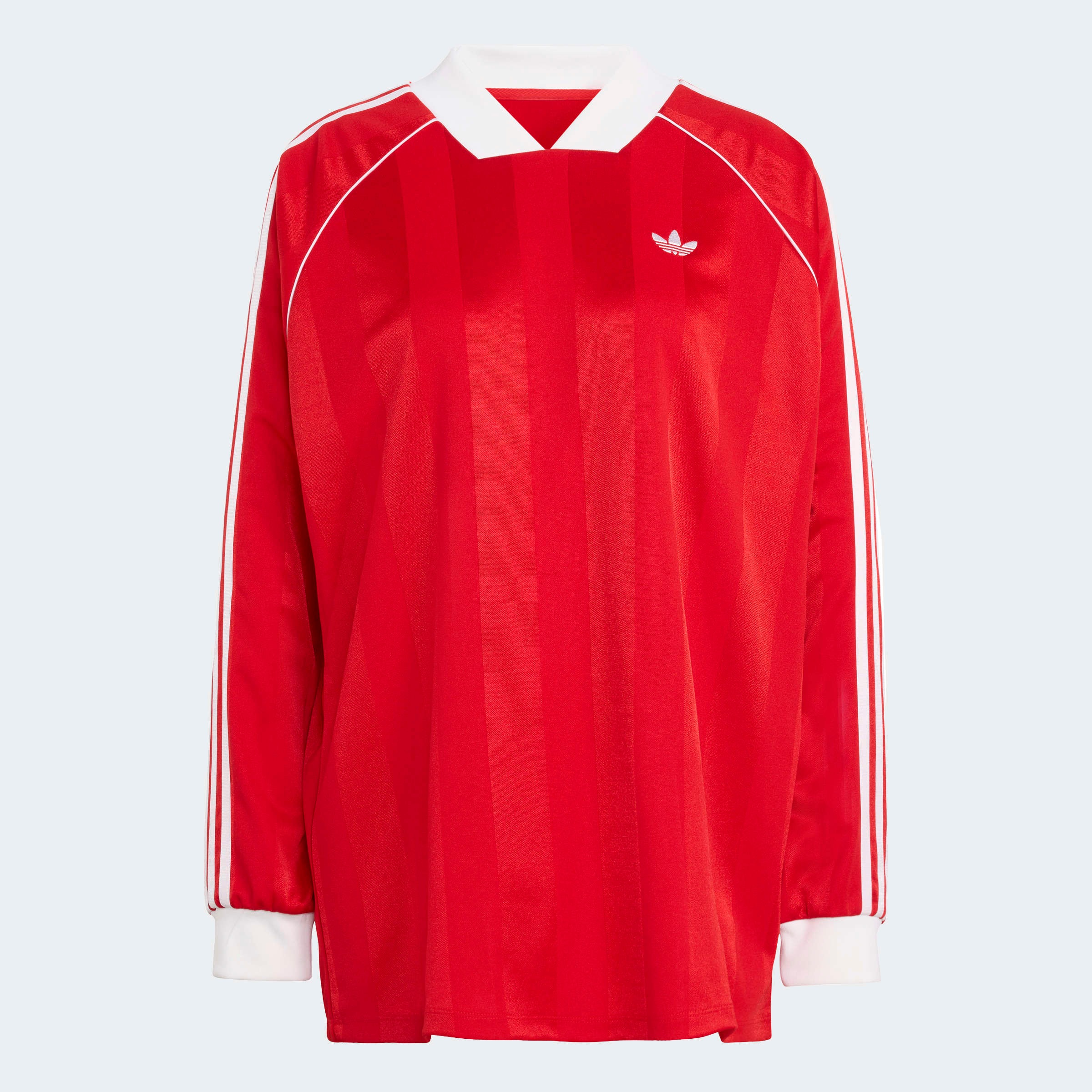 adidas Originals Langarmshirt »3-STREIFEN JACQUARD LONGSLEEVE«
